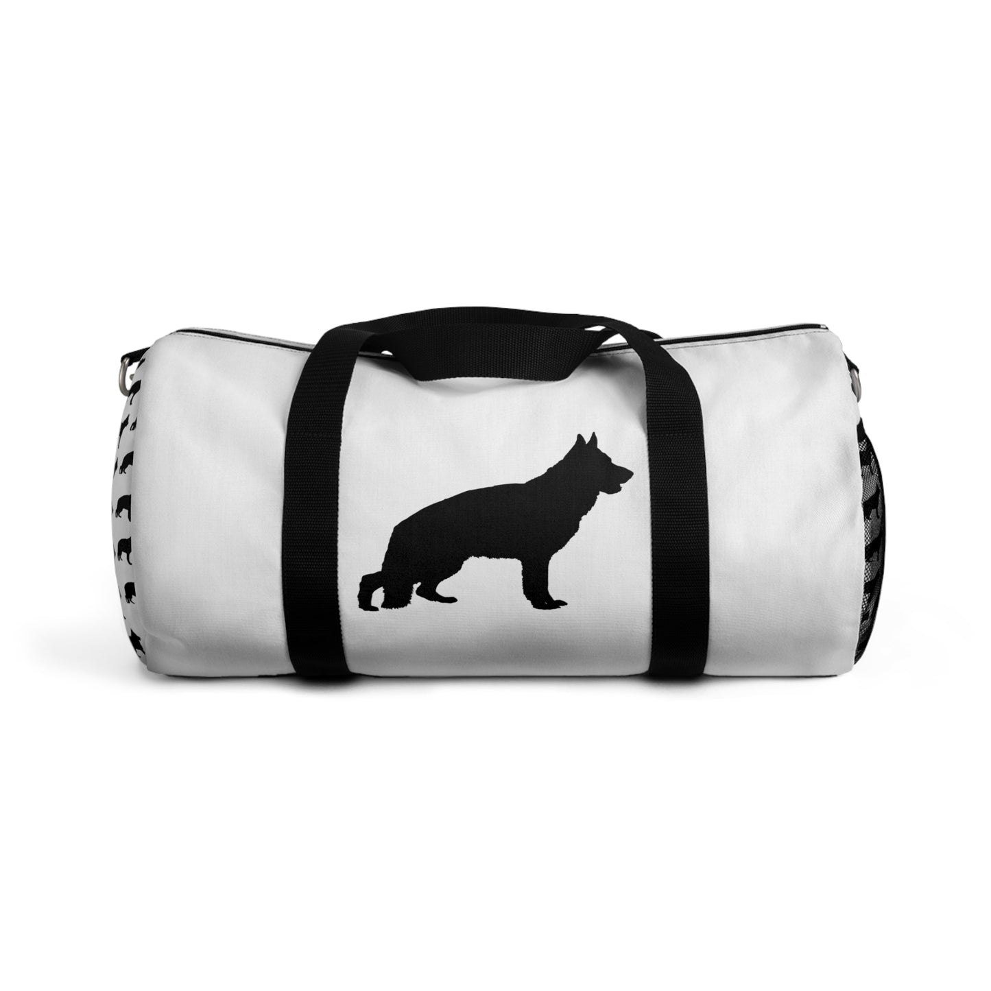 German Shepherd Silhouette Duffel Bag