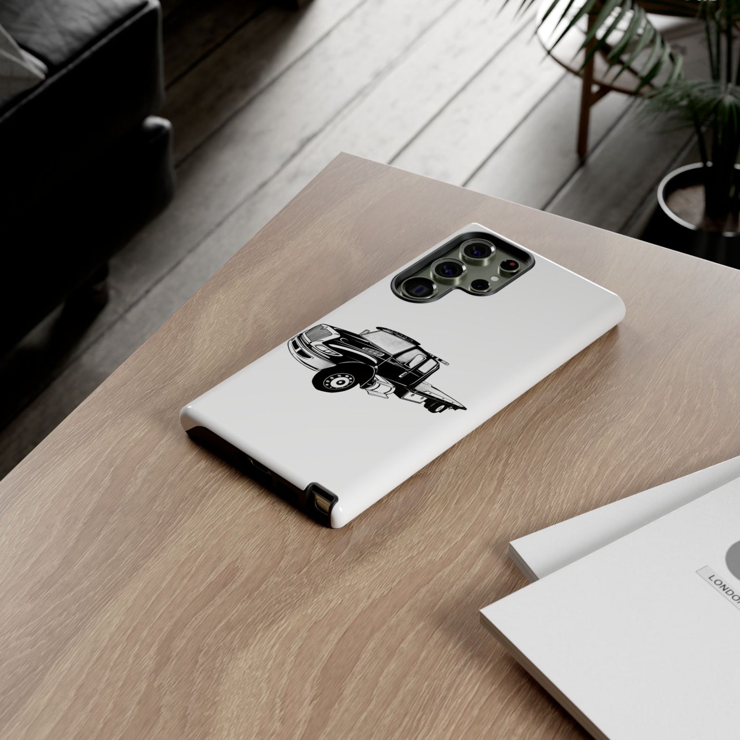 Flatbed Tow Truck Samsung Case