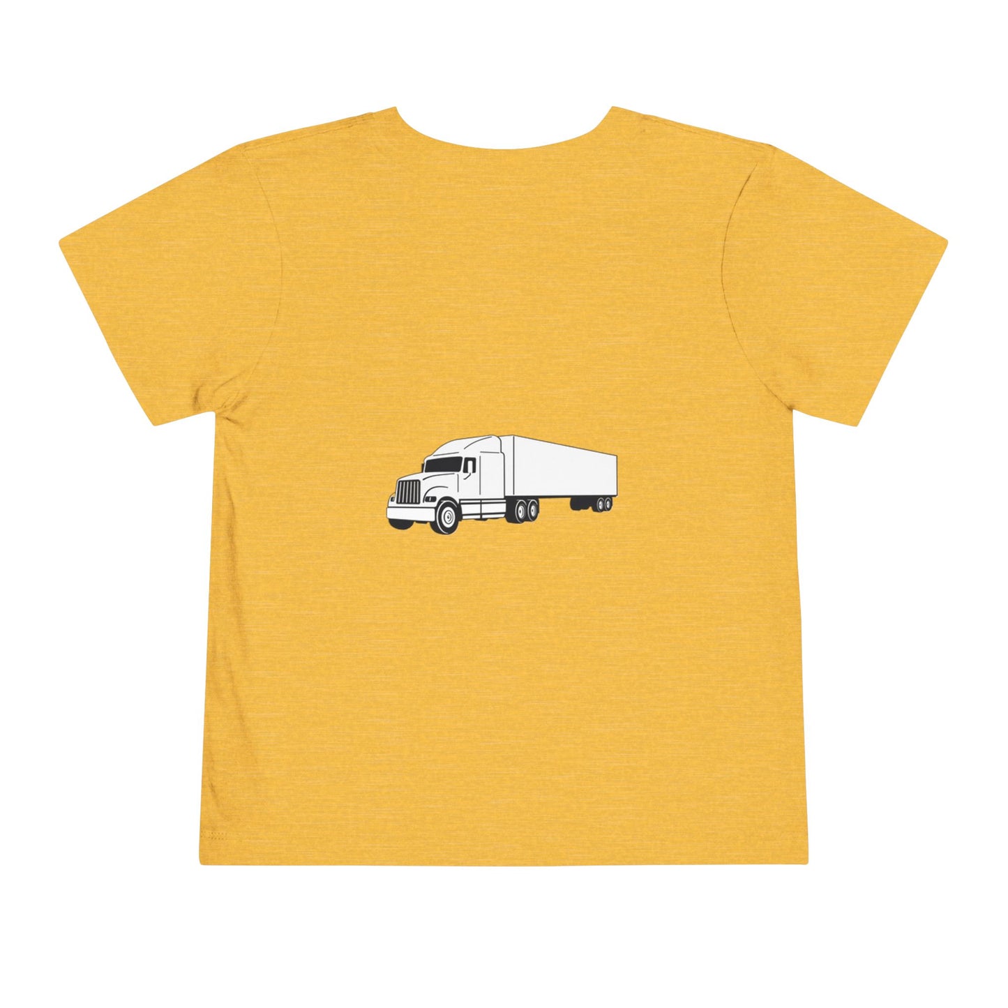 Semi Truck Toddler Unisex Short Sleeve Crewneck Tee