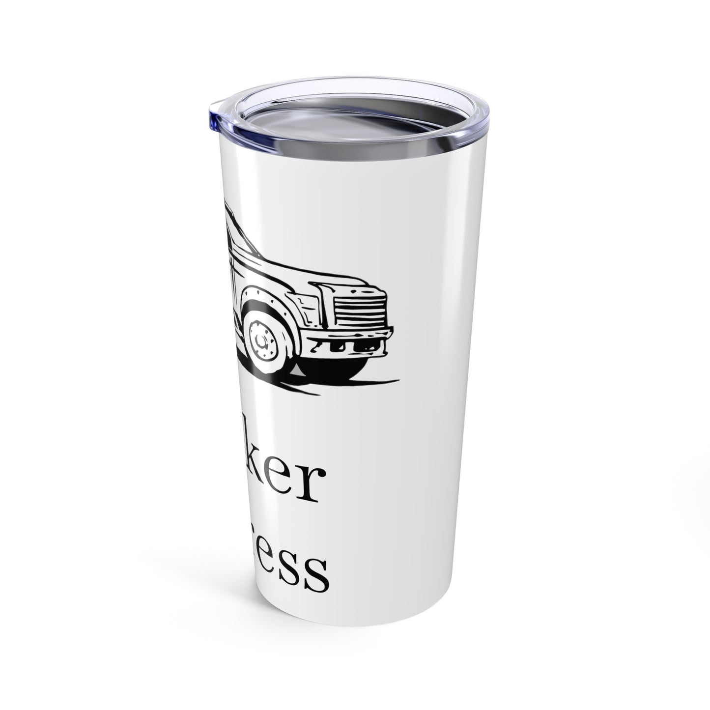 H**ker Express Wheel Lift Tow Truck Tumbler