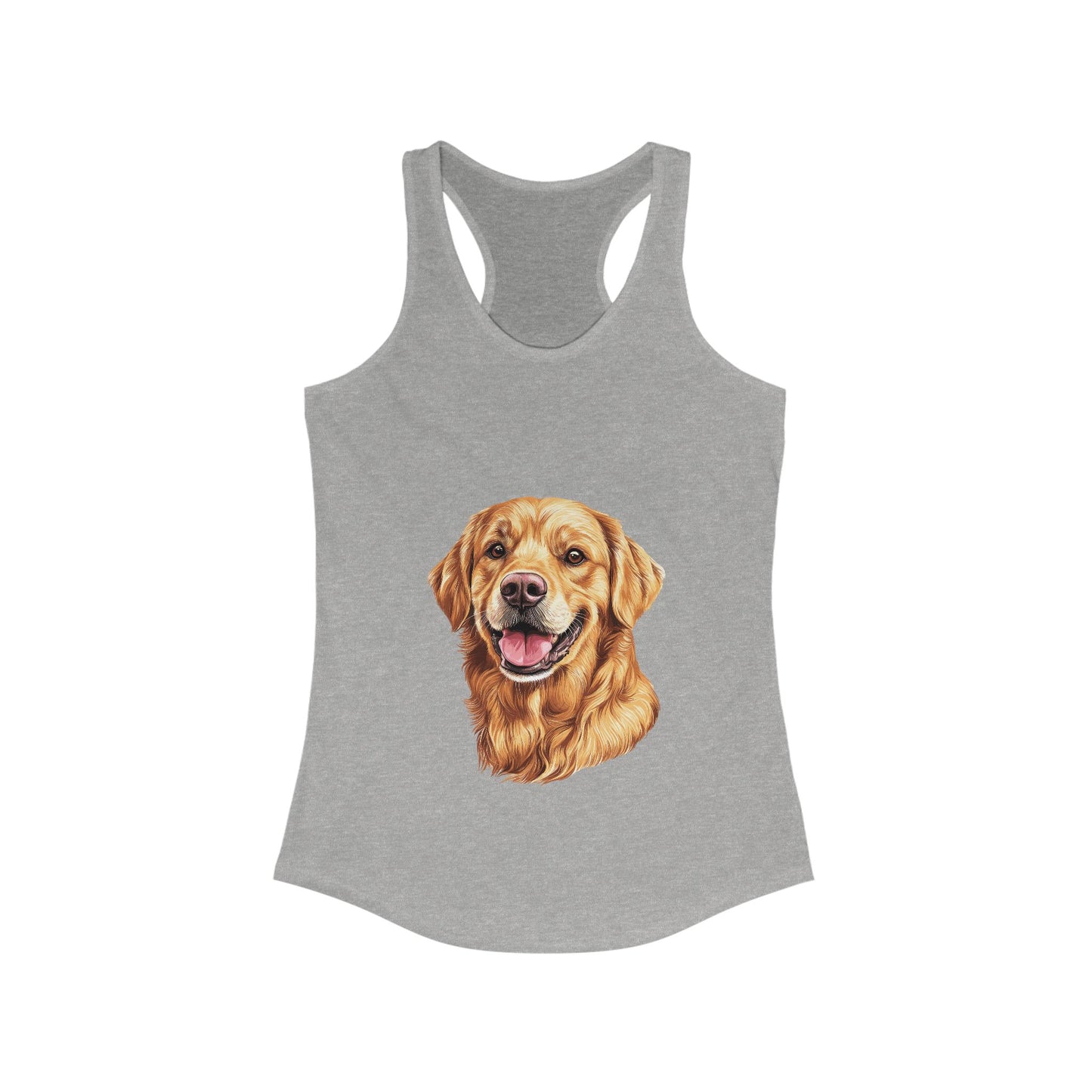 Golden Head Women's Racerback Tank