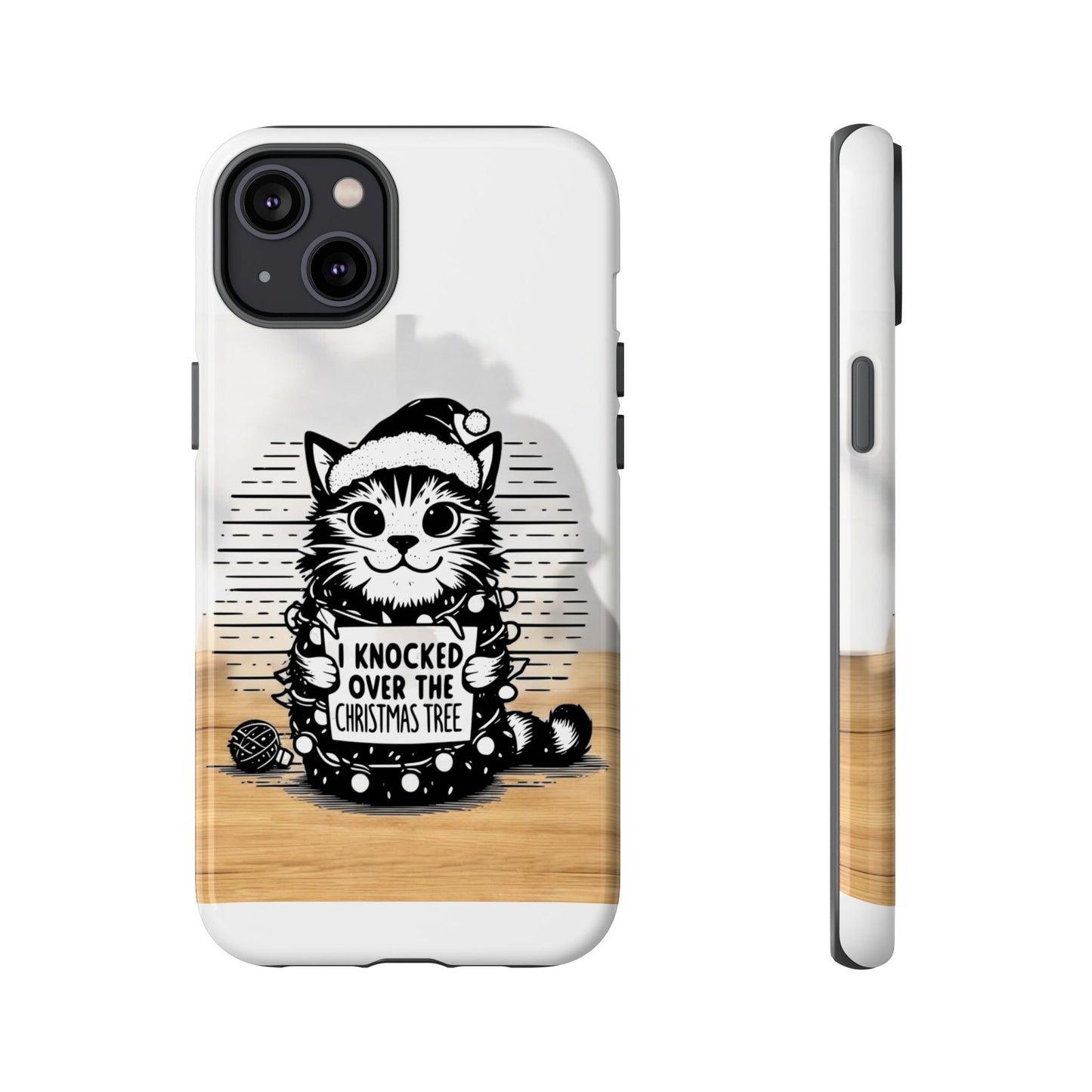 Naughty Cat iPhone Case