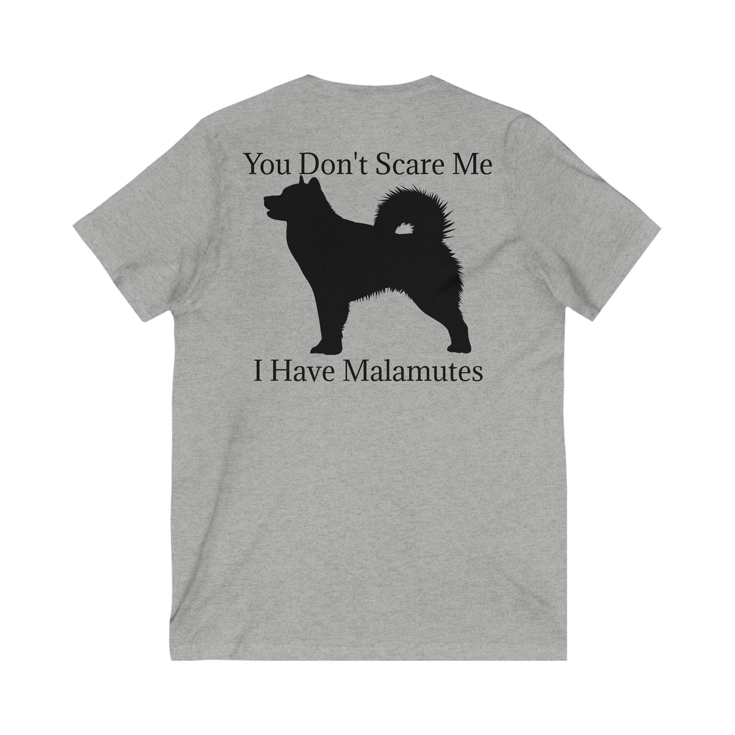 You Don't Scare Me Unisex Short Sleeve V-Neck Tee