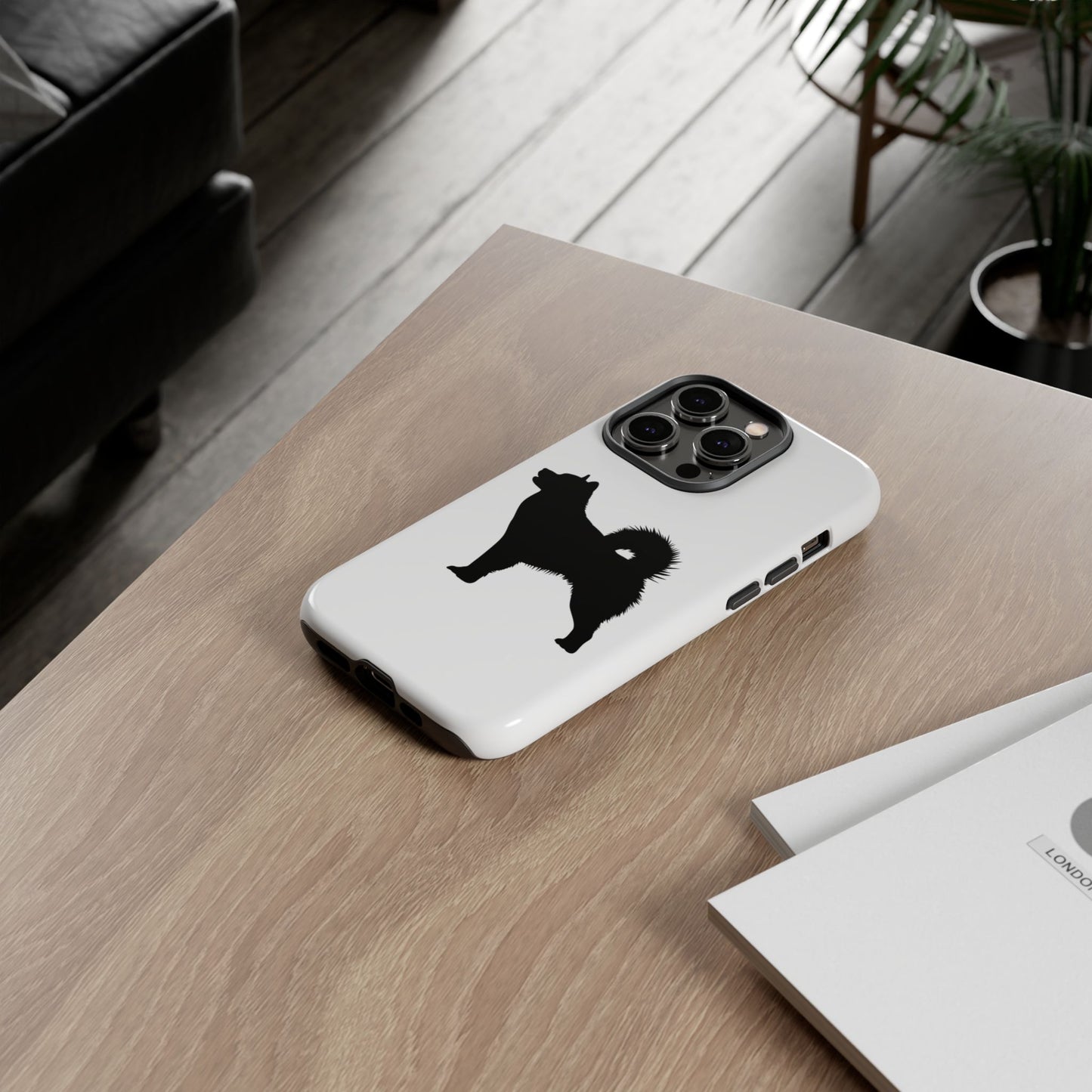 Malamute Silhouette iPhone Case