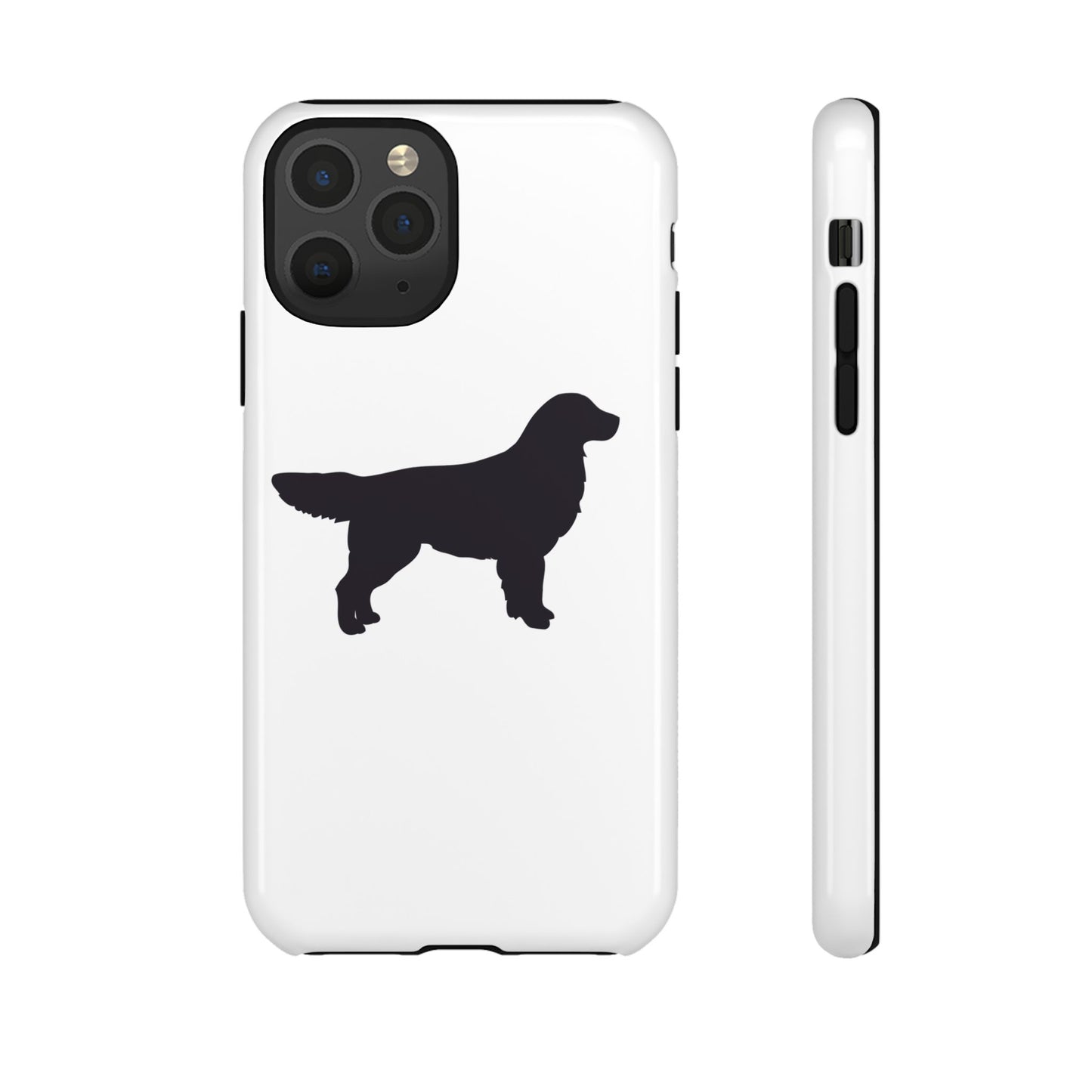 Golden Silhouette iPhone Case