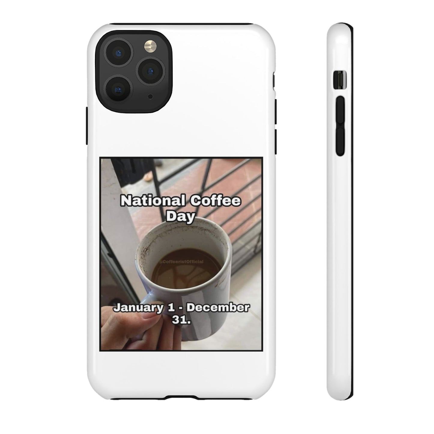 National Coffee Day iPhone Case