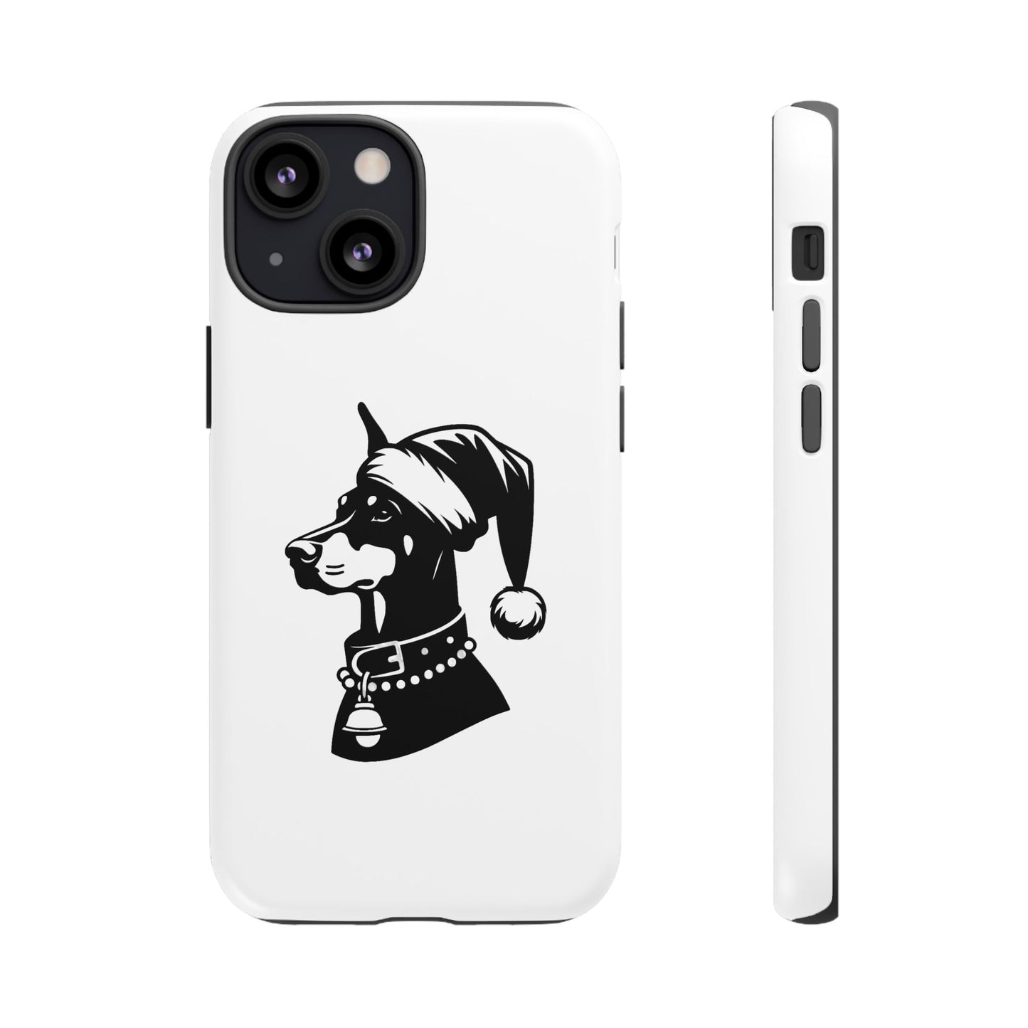 Santa Paws Doberman iPhone Case