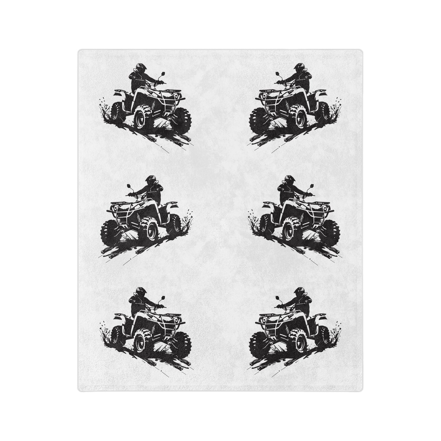 Slingin' Mud Quad Velveteen Microfiber Blanket