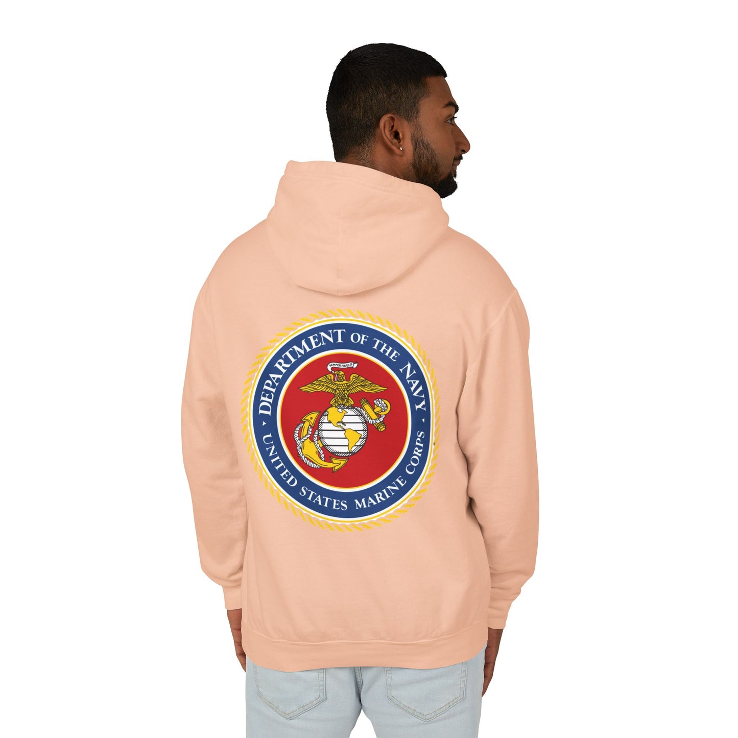 US Marine Corps Unisex Lightweight Hoodie