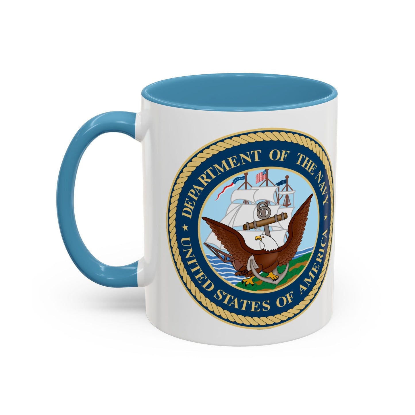 US Navy 2-Tone Coffee Mug