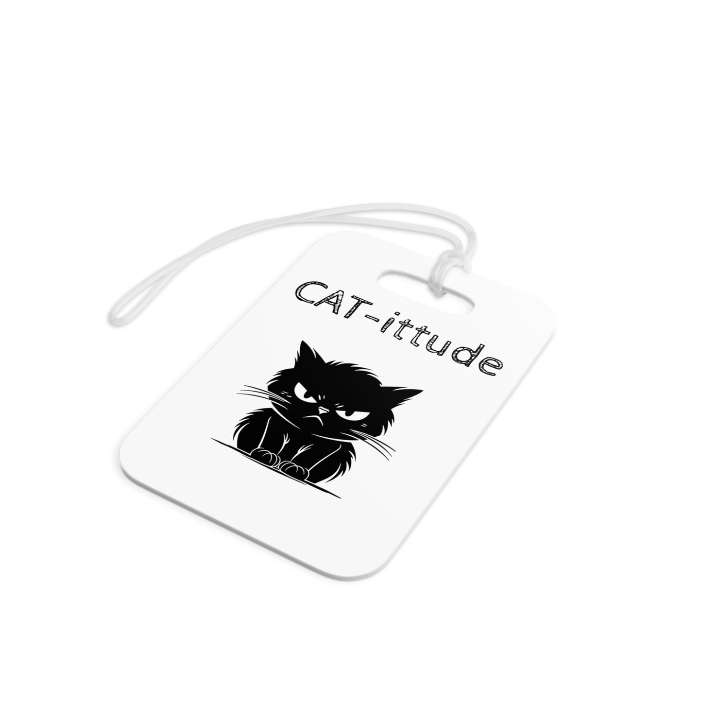 CAT-ittude Luggage Tag
