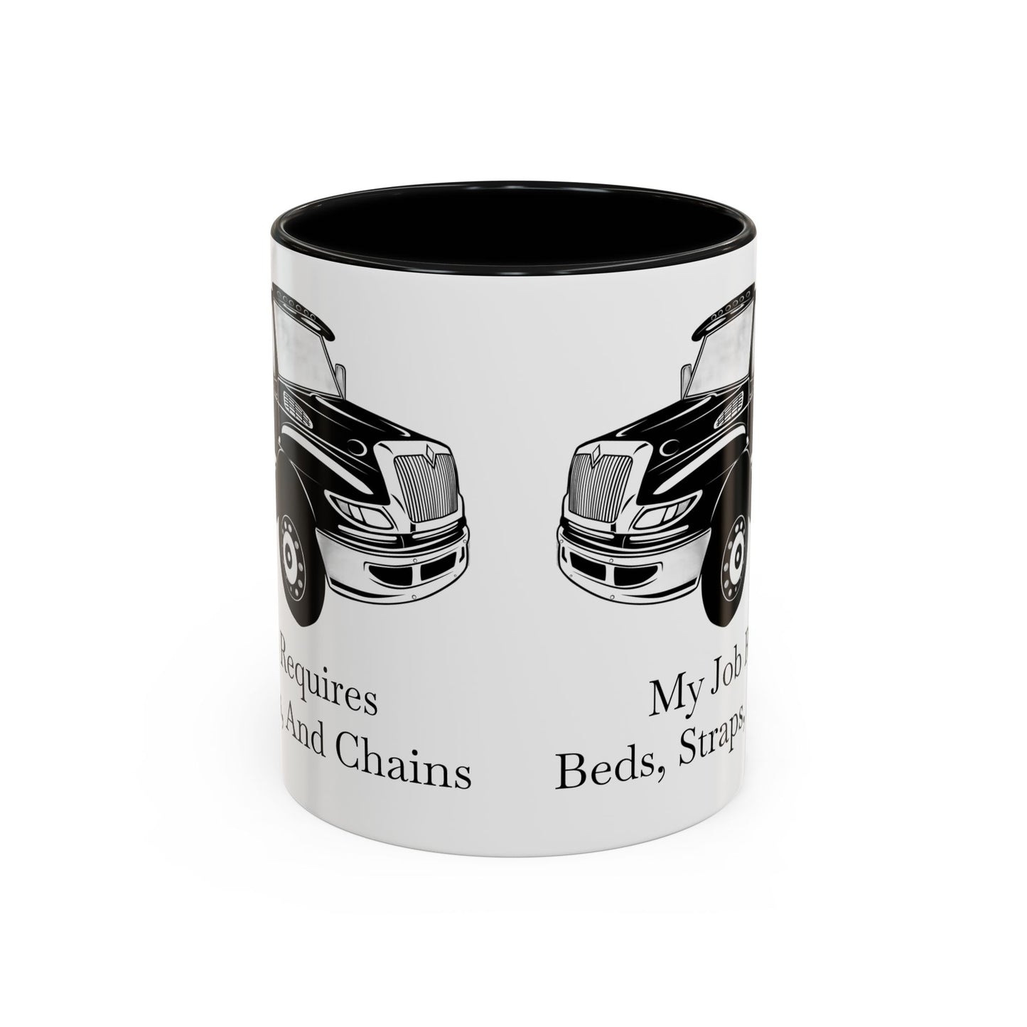 Beds, Straps, And Chains 2-Tone Coffee Mug