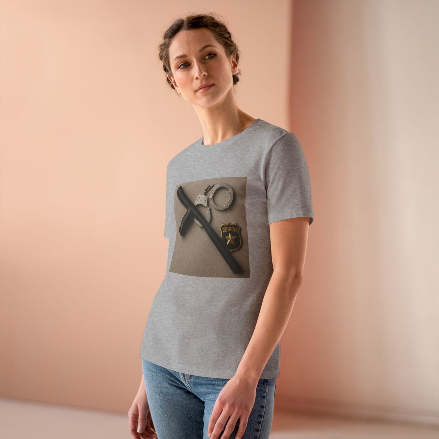 Law Enforcement Appreciation Women's Short Sleeve Crewneck Tee