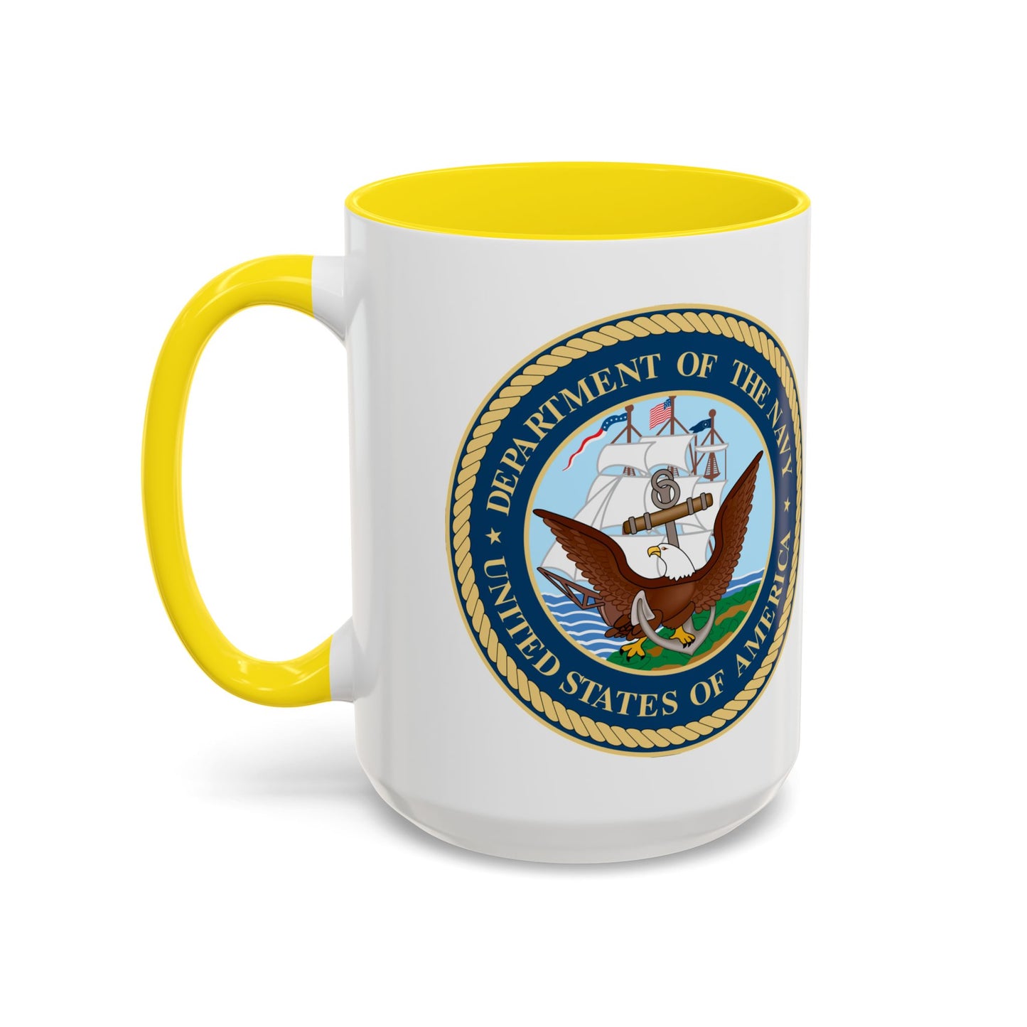 US Navy 2-Tone Coffee Mug