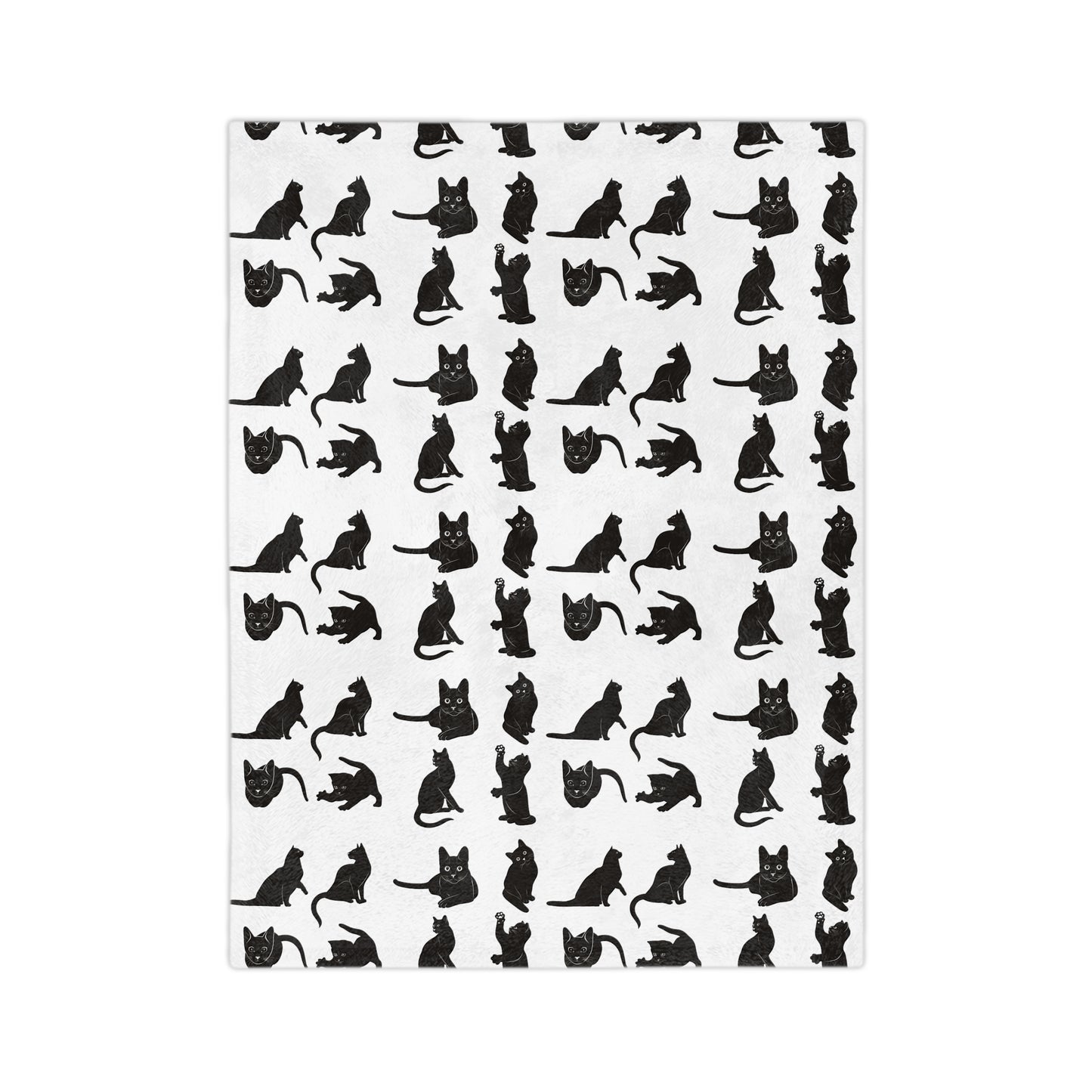 Cats Velveteen Microfiber Blanket