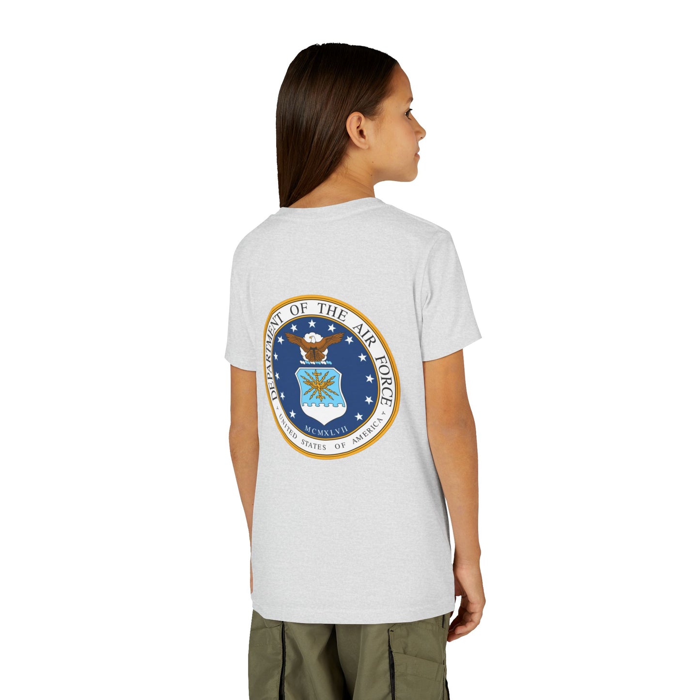 US Air Force Youth Unisex Short Sleeve Crewneck Tee