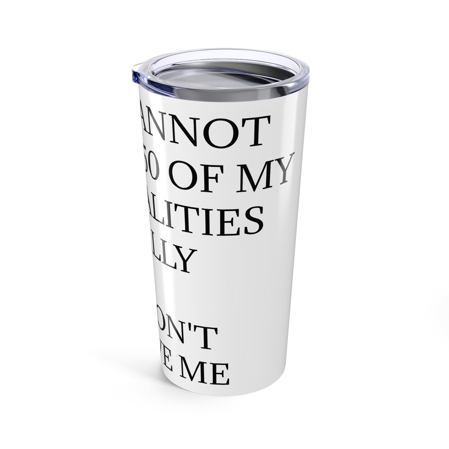 50 Personalities Tumbler