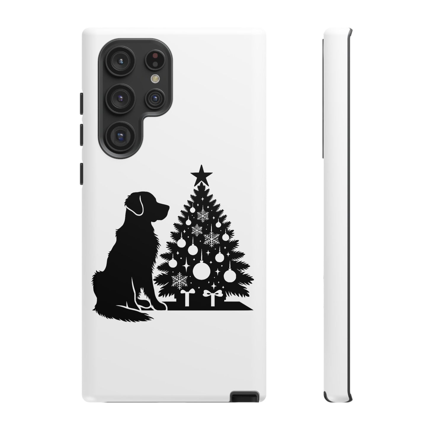 Golden Christmas Tree Samsung Case