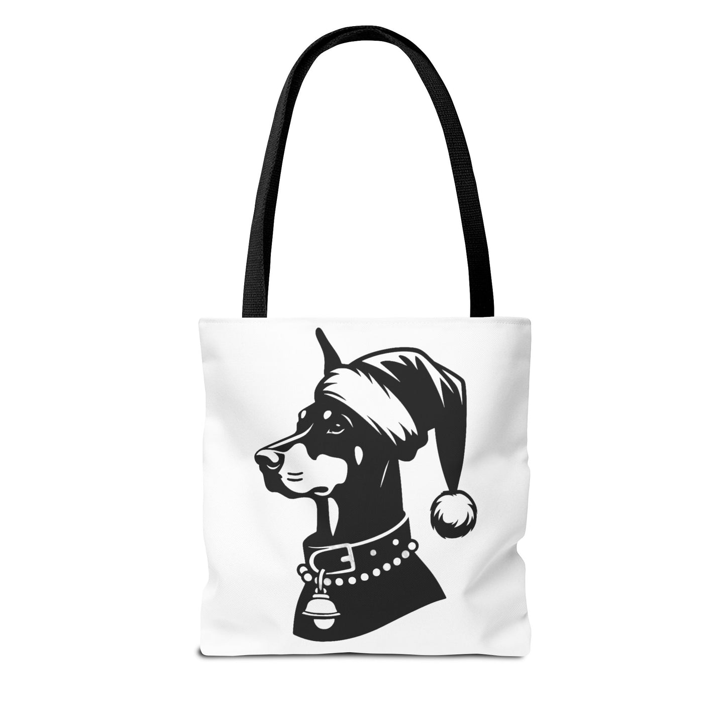 Santa Paws Doberman Tote Bag