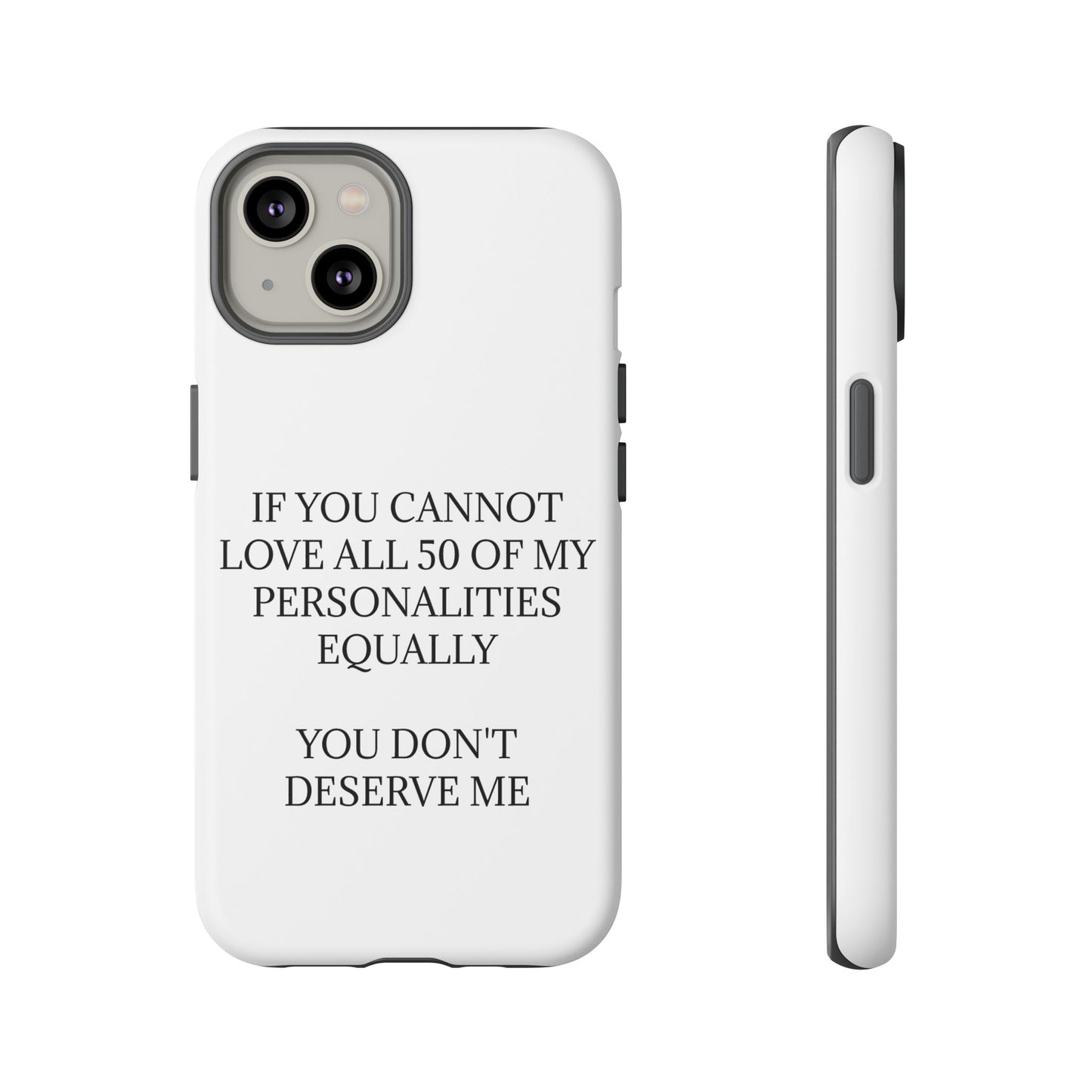 50 Personalities iPhone Case