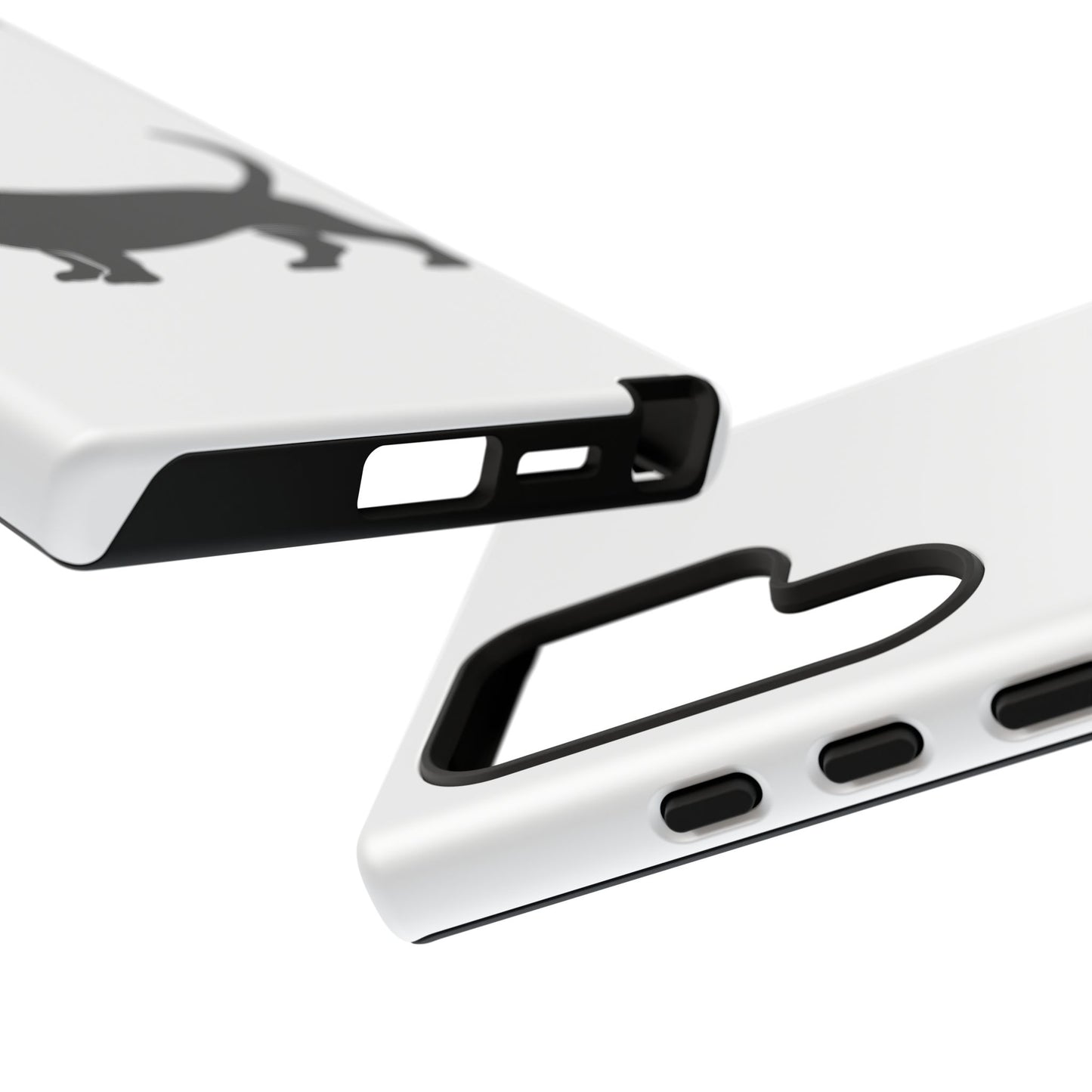 Basset Hound Silhouette Samsung Case
