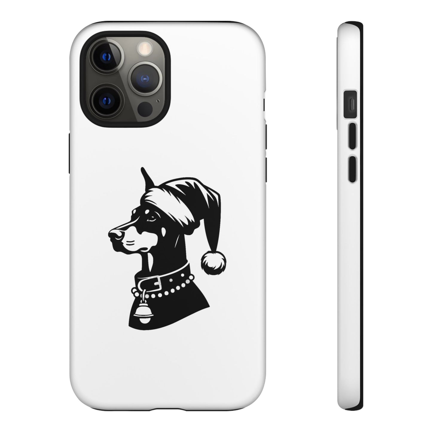 Santa Paws Doberman iPhone Case
