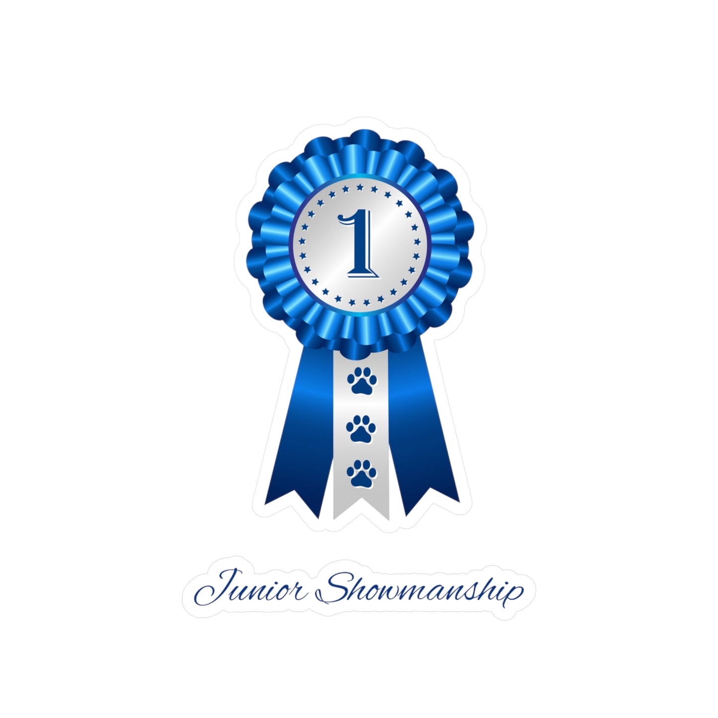 Junior Showmanship Vinyl Decal