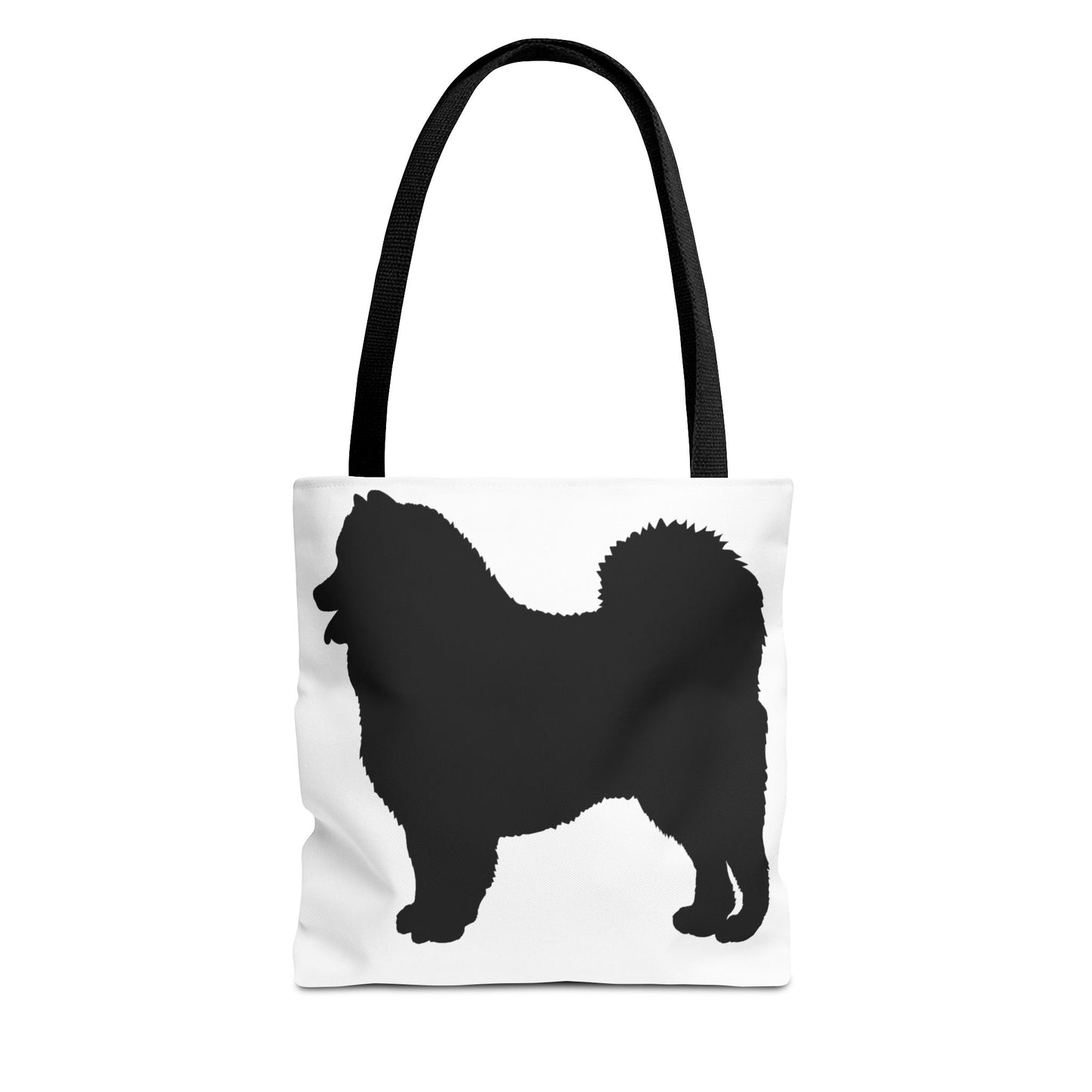 Samoyed Silhouette Tote Bag
