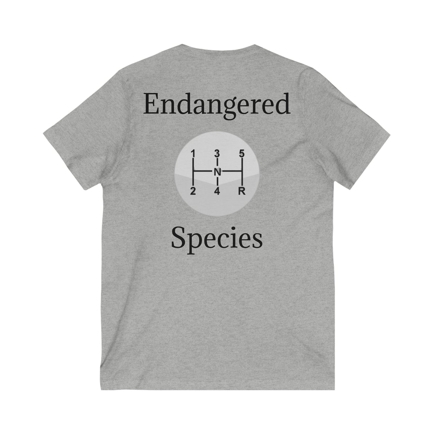 Endangered Species Unisex Short Sleeve V-Neck Tee