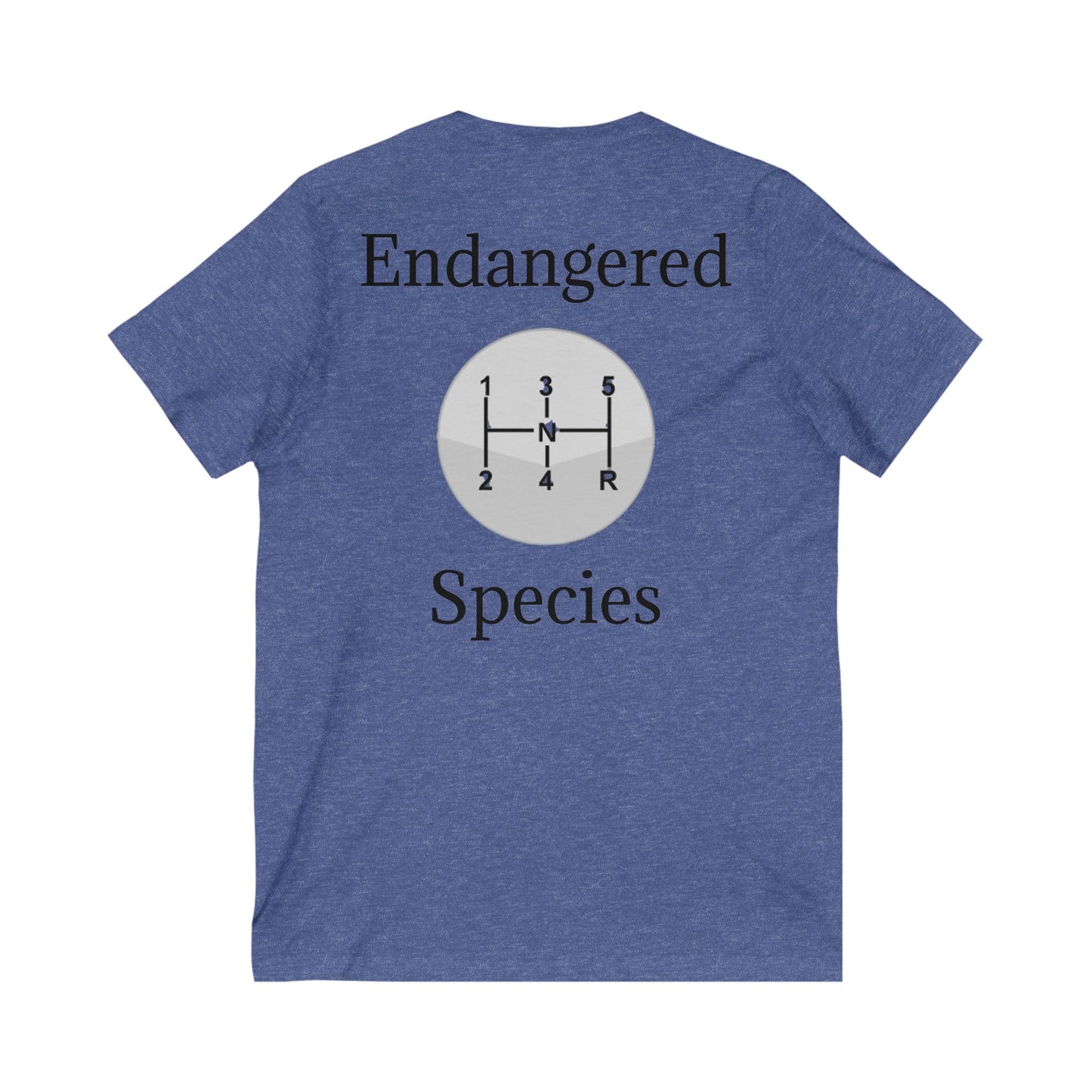 Endangered Species Unisex Short Sleeve V-Neck Tee