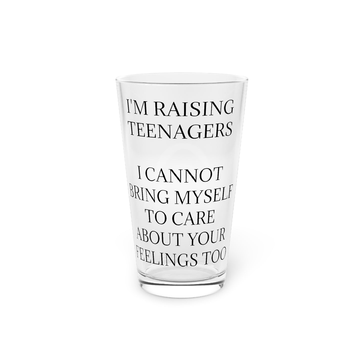 Raising Teenagers Drinking Glass
