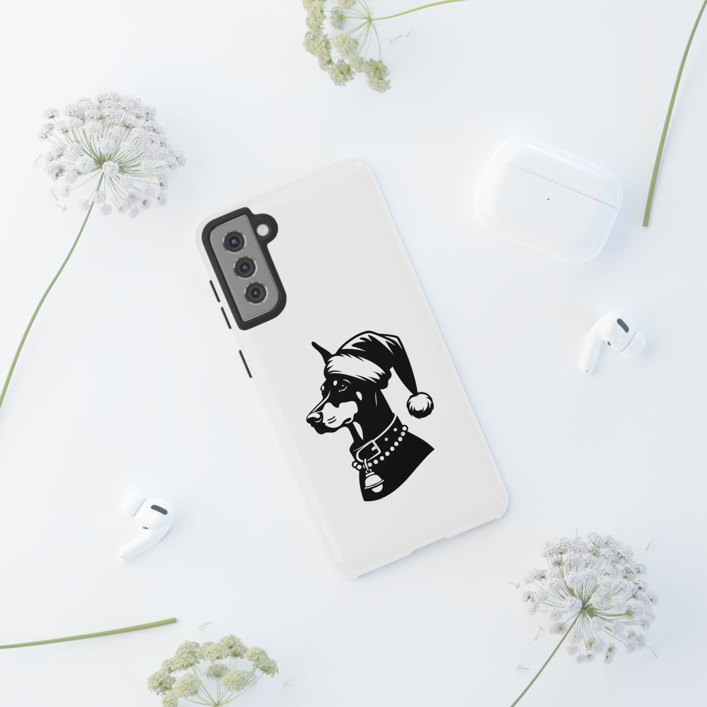 Santa Paws Doberman Samsung Case