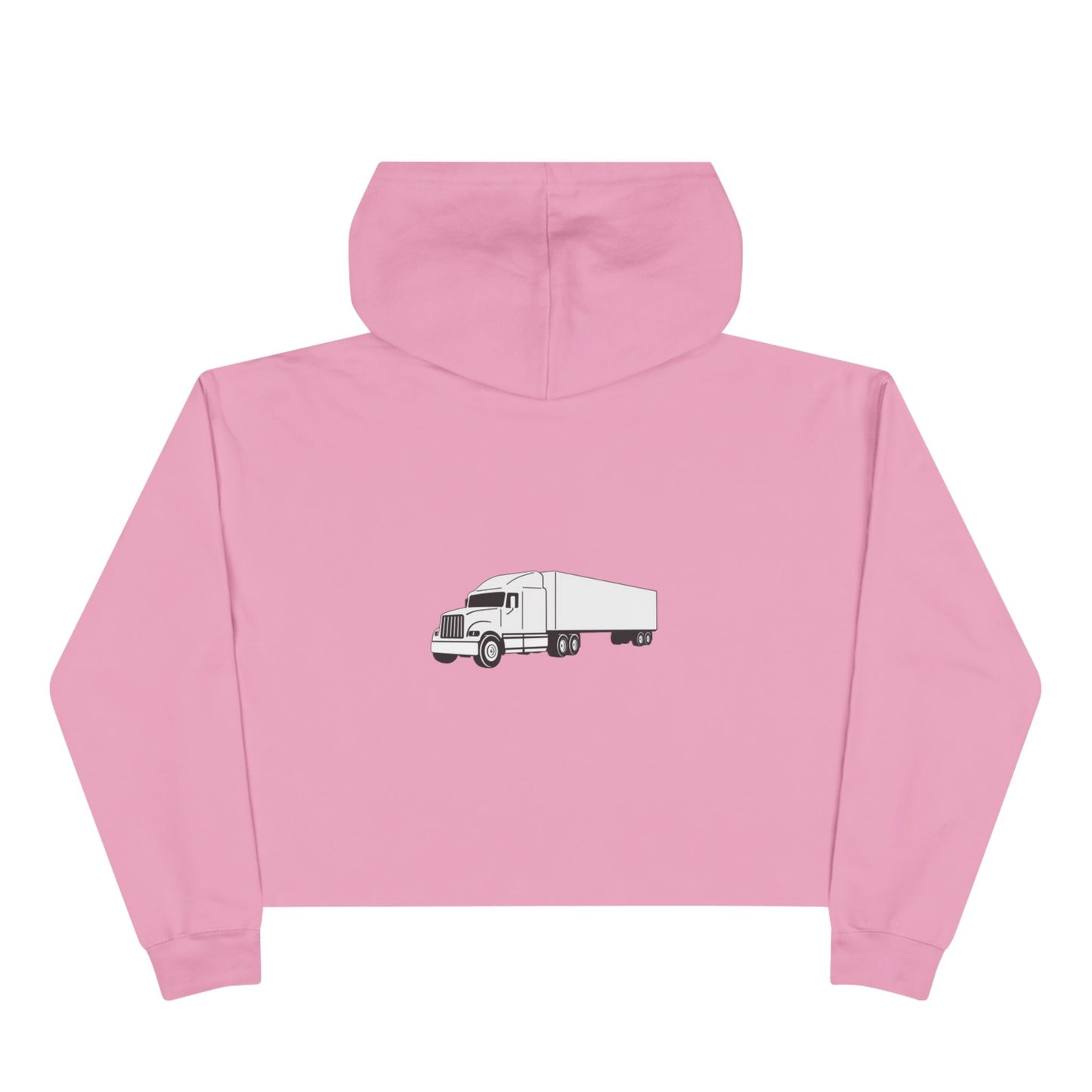 Semi Truck Women's Crop Hoodie