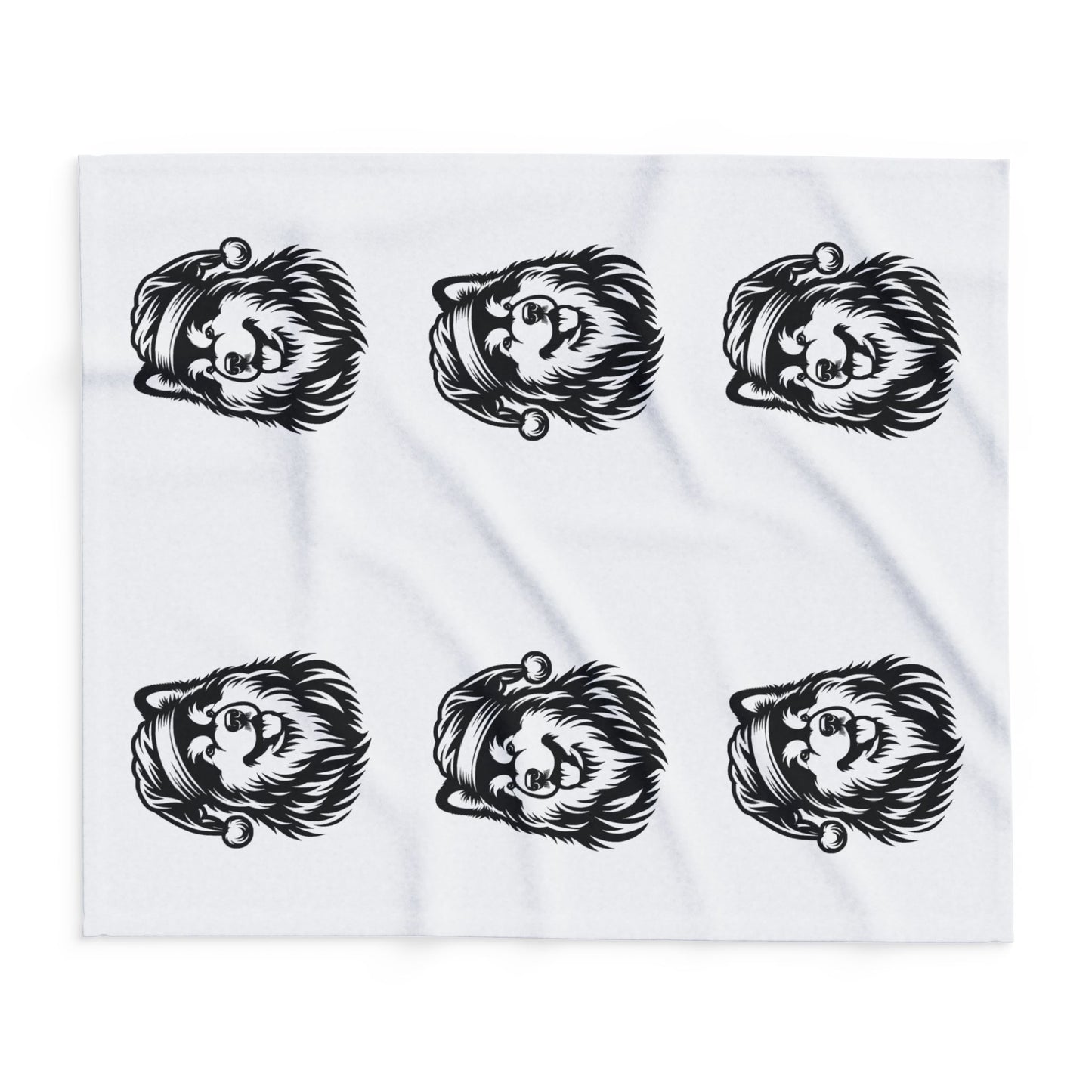 Santa Paws Malamute Arctic Fleece Blanket