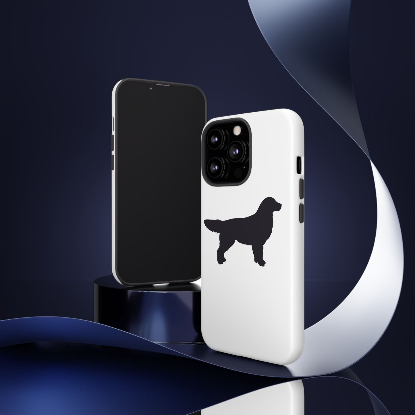Golden Silhouette iPhone Case