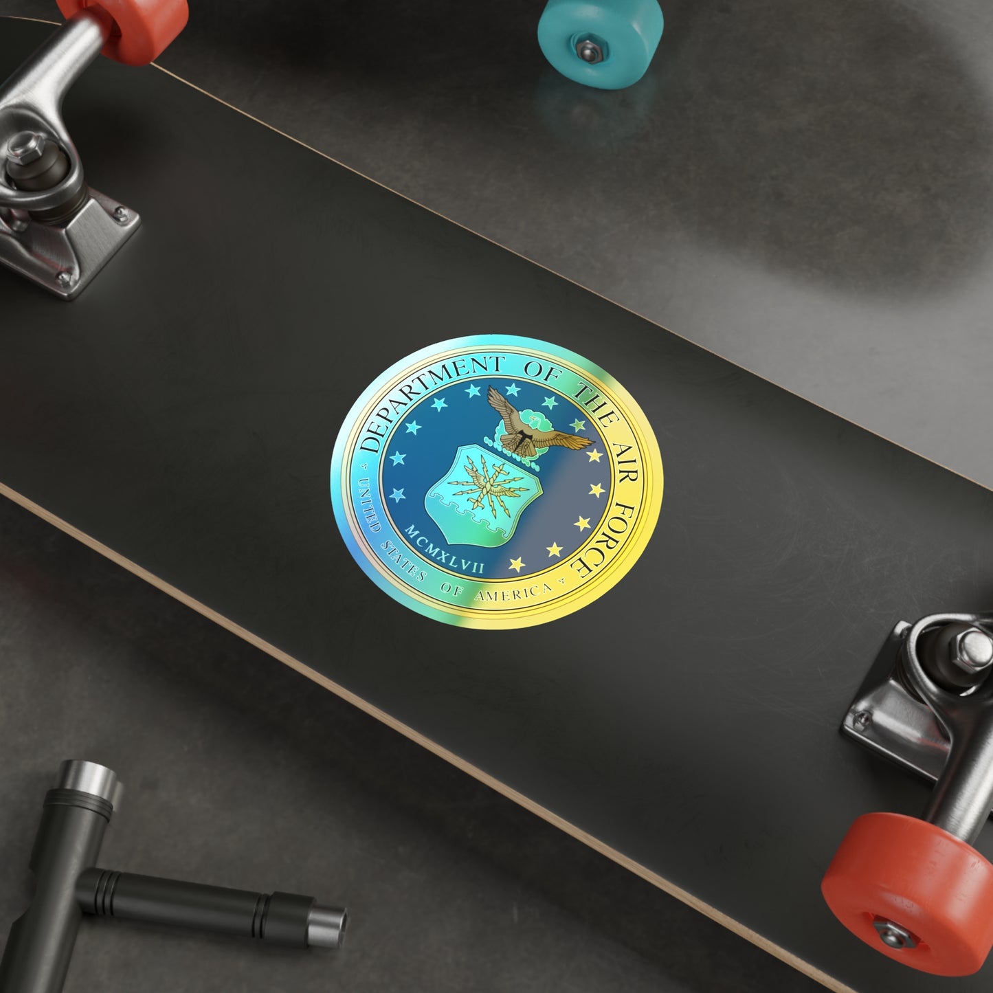 US Air Force Holographic Sticker