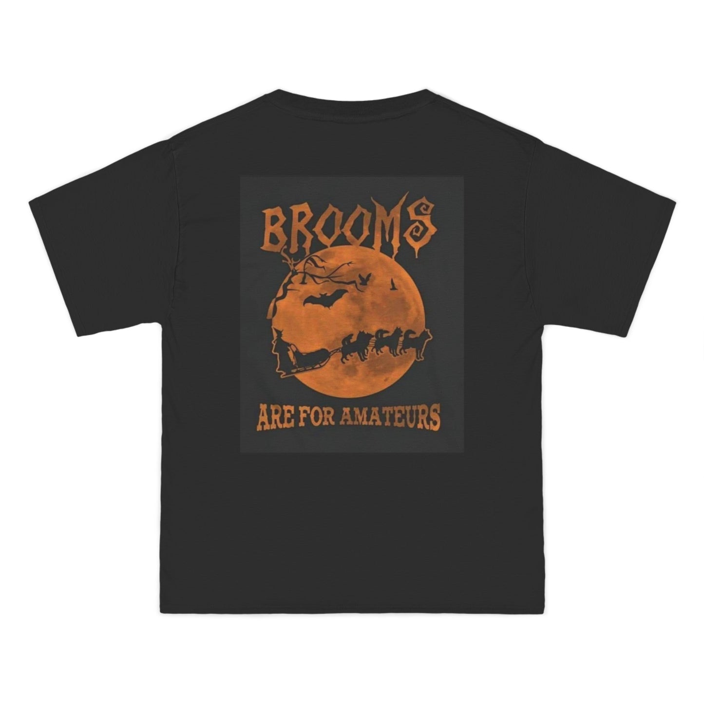 Brooms Are For Amateurs Men's Short-Sleeve Crewneck Tee
