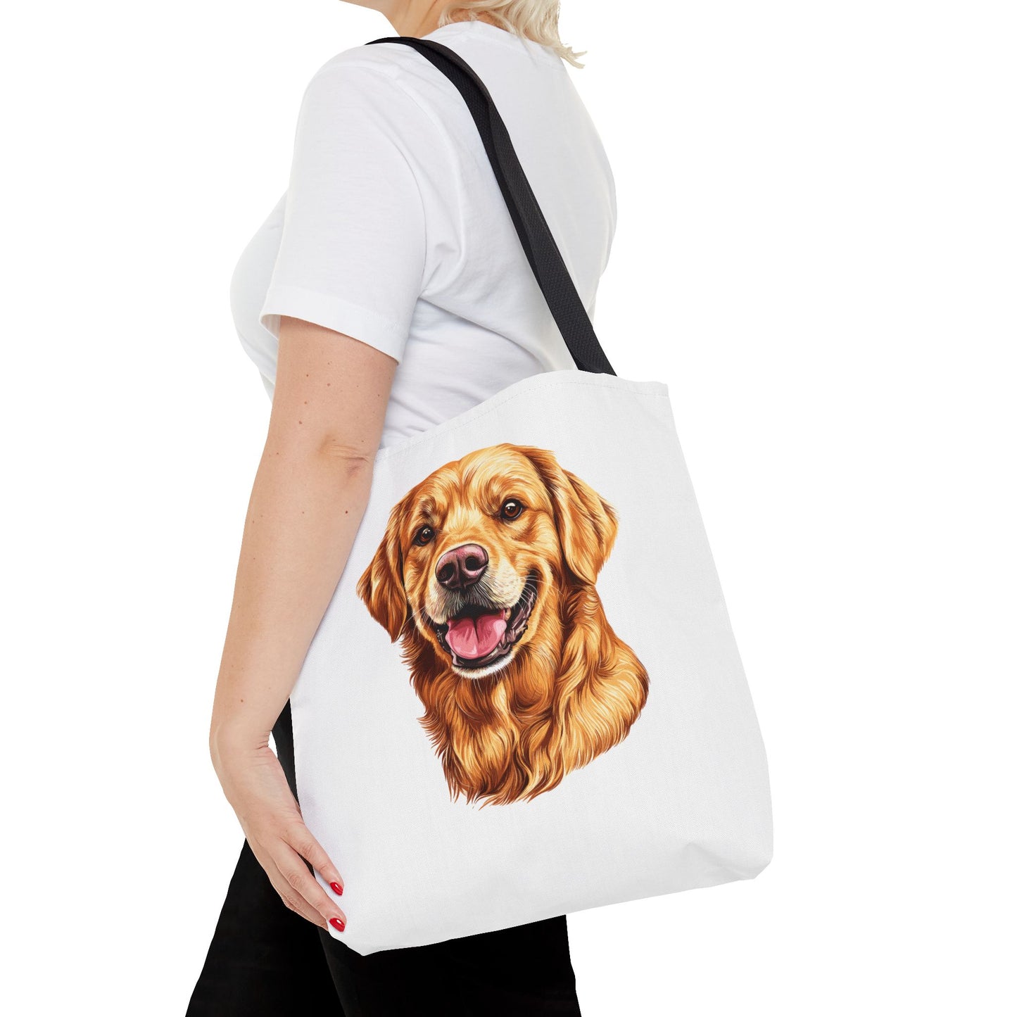 Golden Head Tote Bag