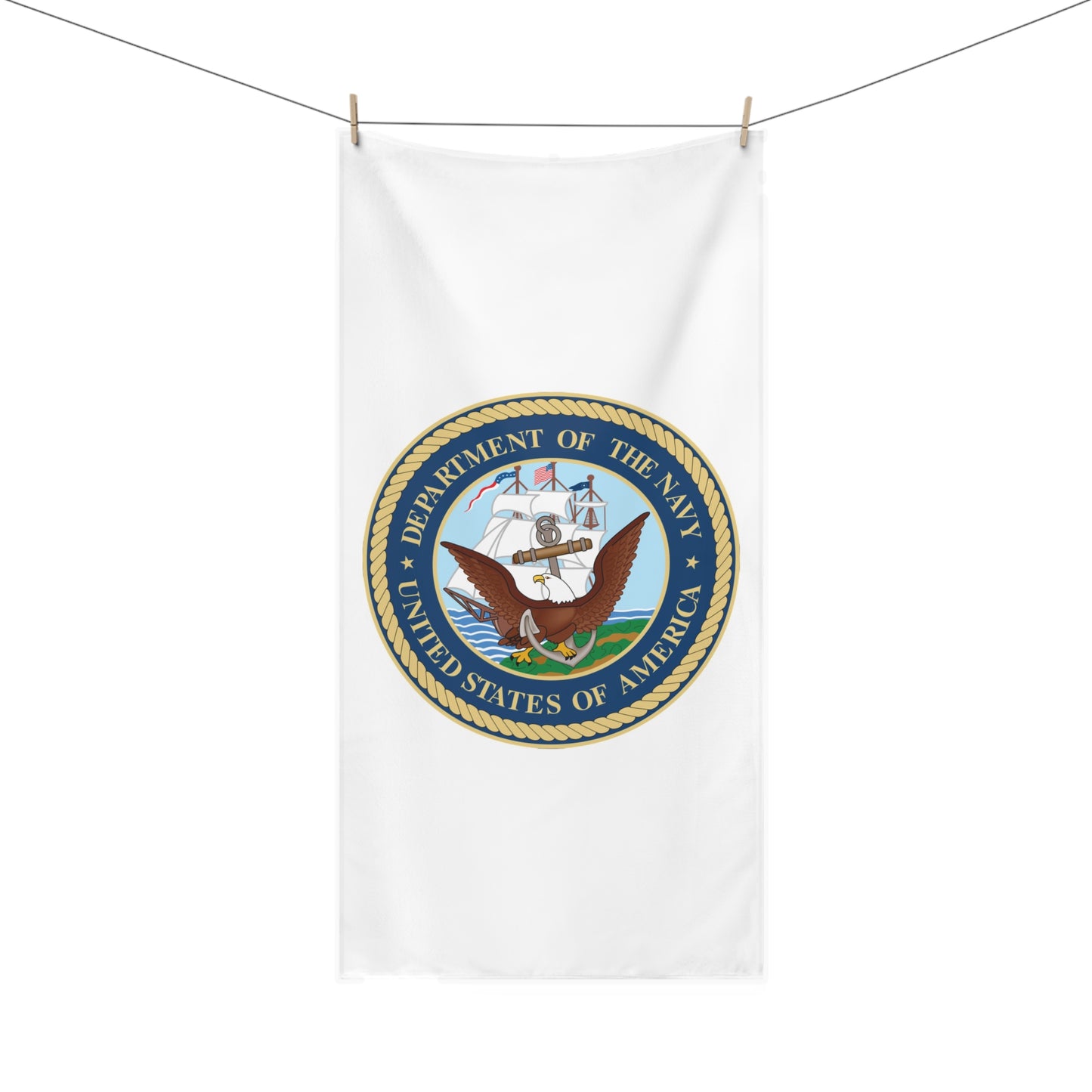US Navy Mink-Cotton Beach Towel