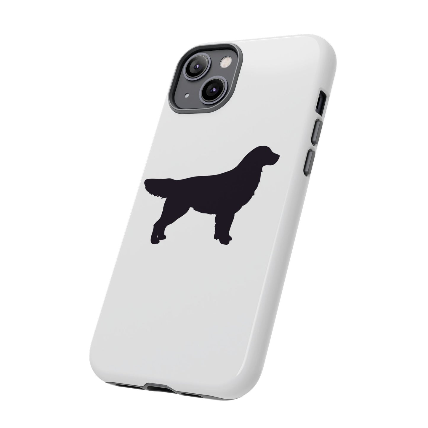 Golden Silhouette iPhone Case
