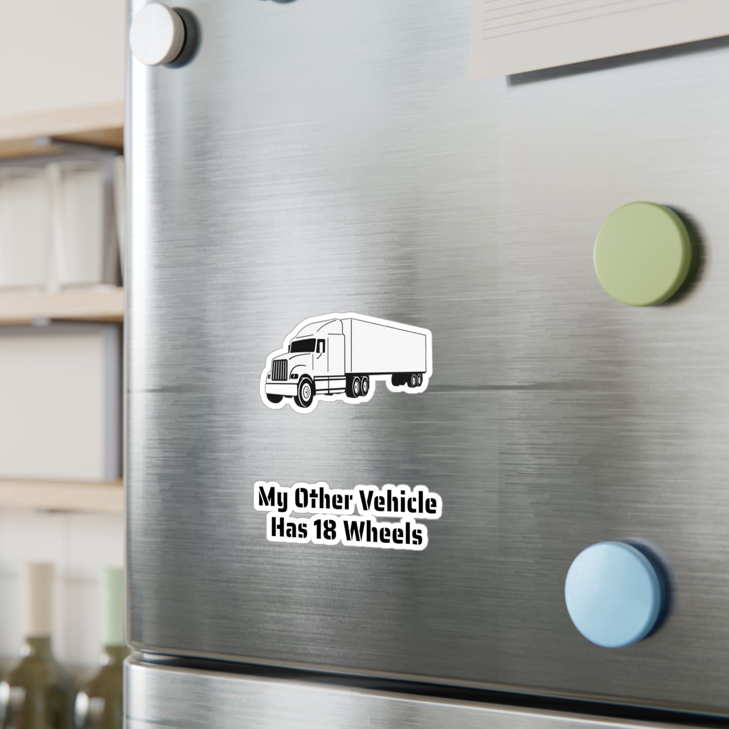 18 Wheels Vinyl Decal