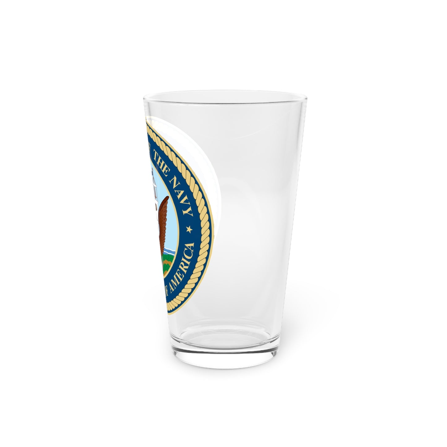 US Navy Drinking Glass