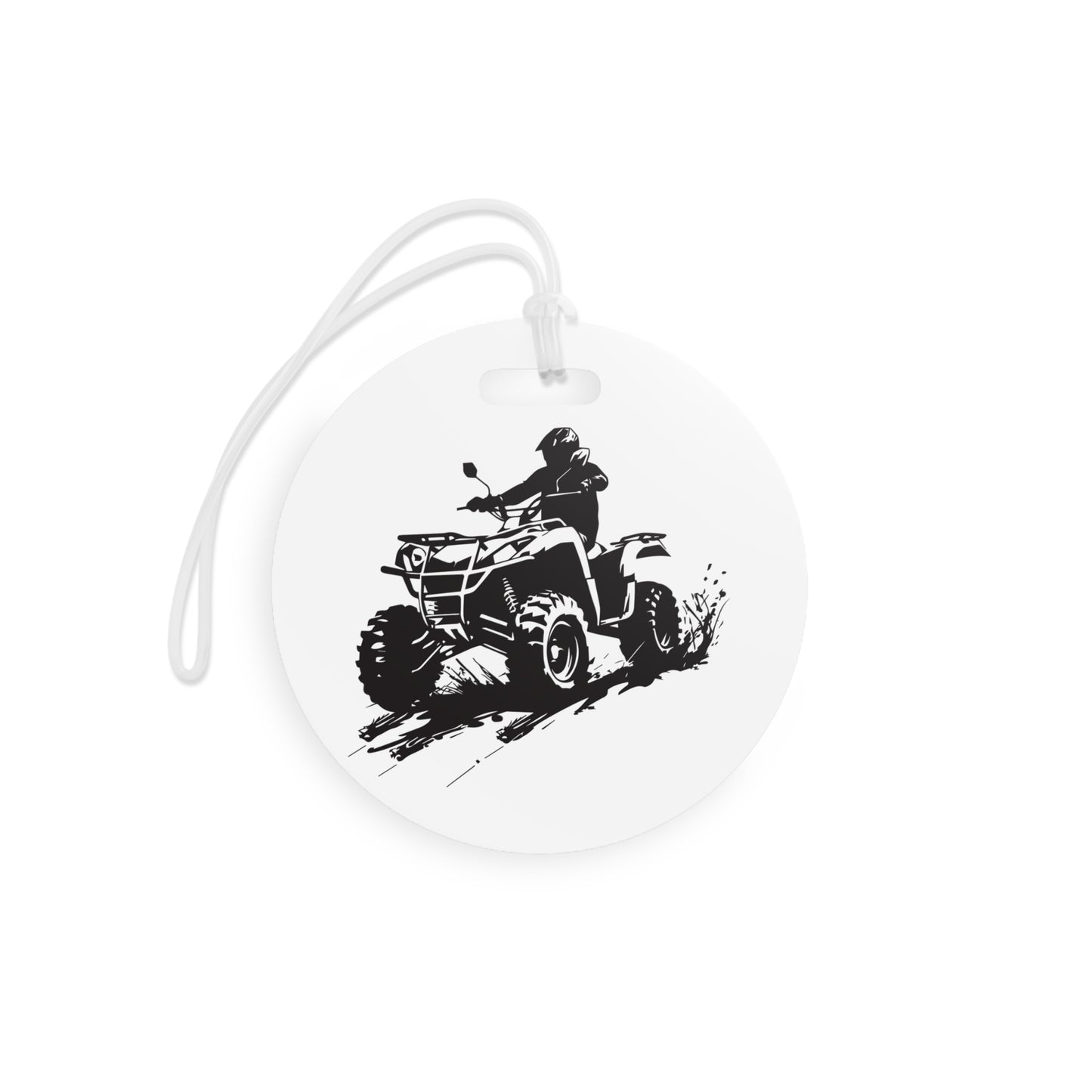 Slingin' Mud Quad Luggage Tag