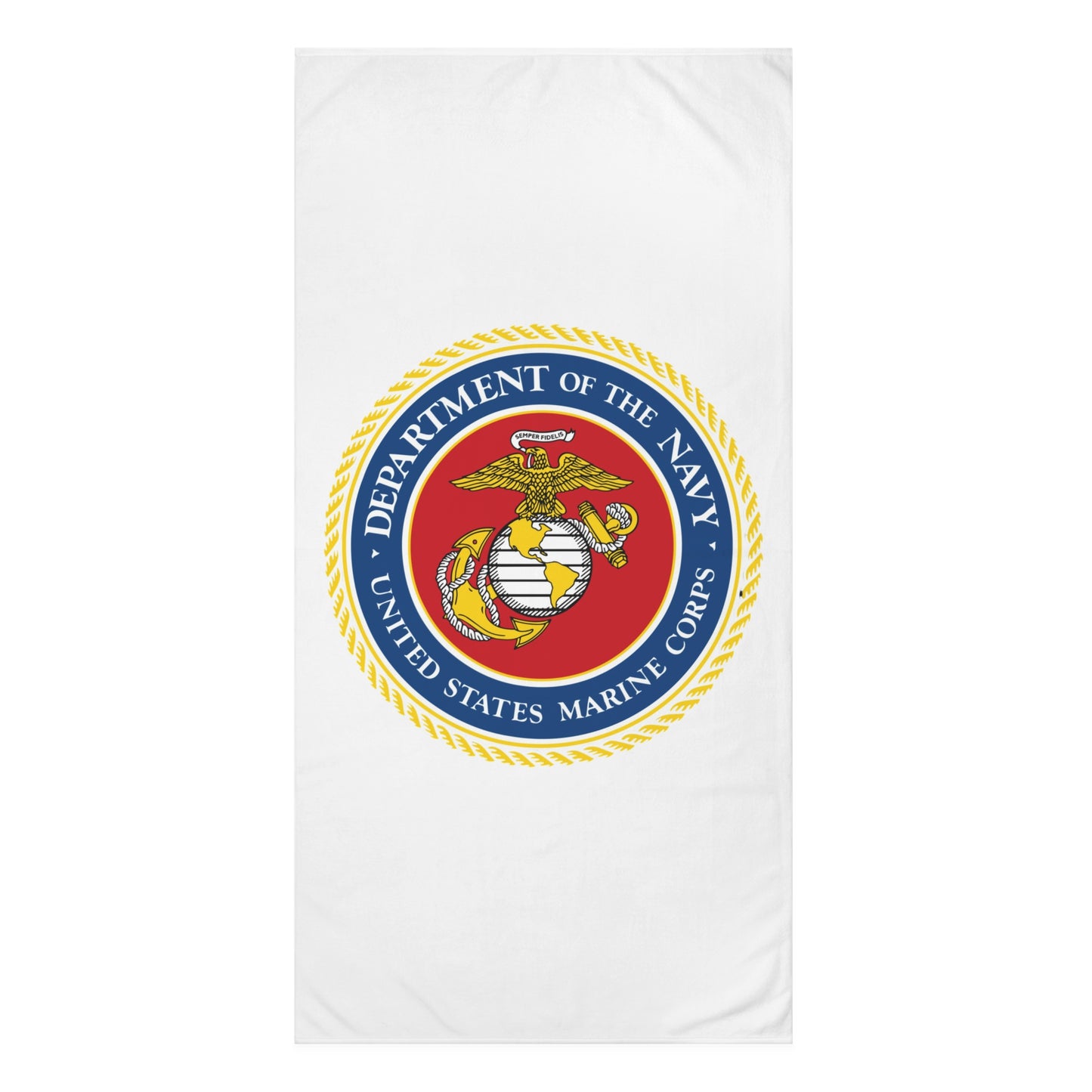US Marine Corps Mink-Cotton Beach Towel