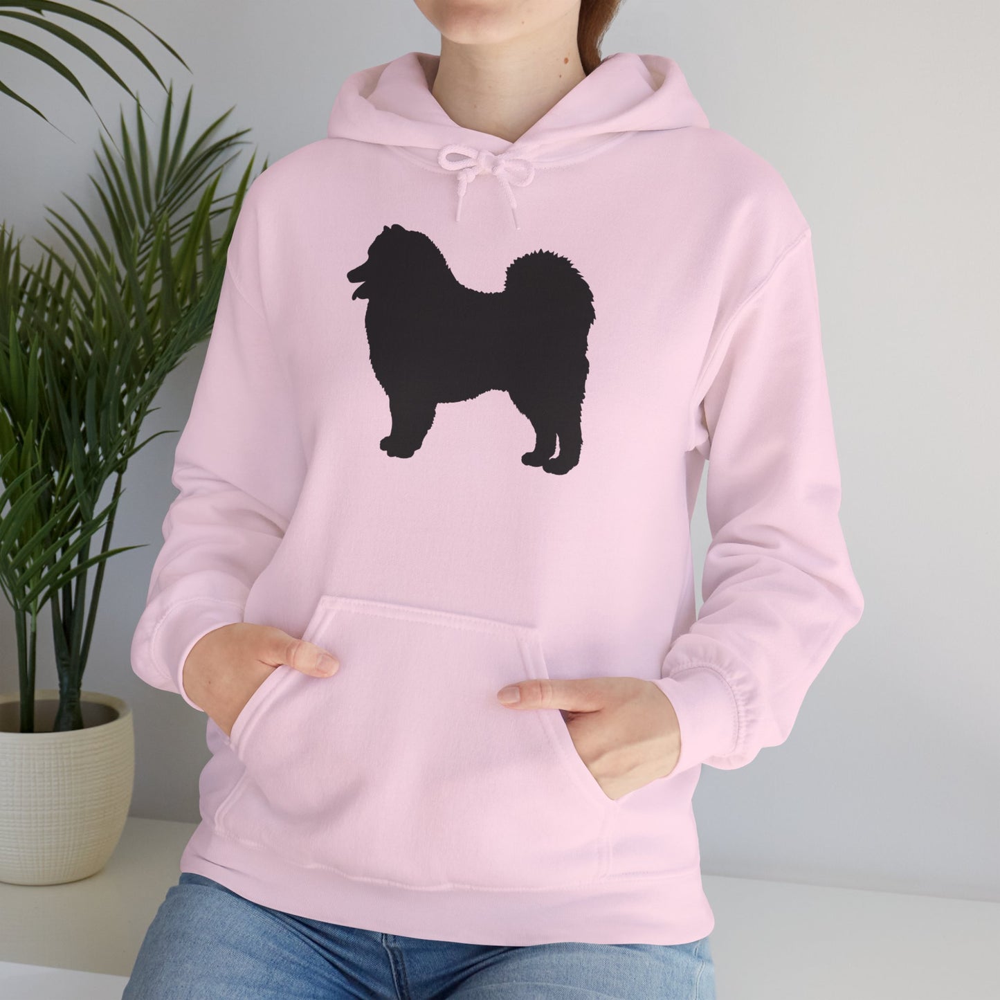 Samoyed Silhouette Unisex Hoodie