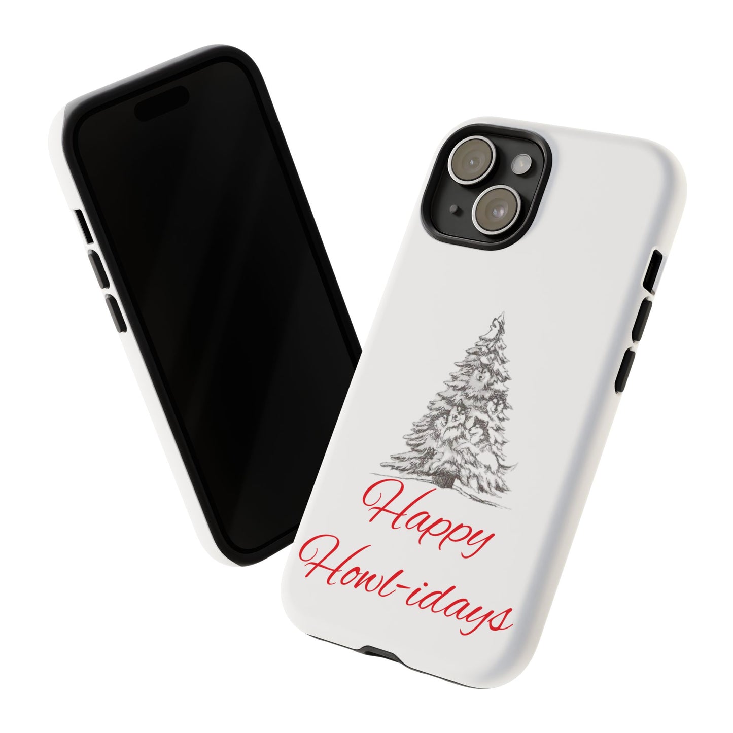 Happy Howl-idays iPhone Case