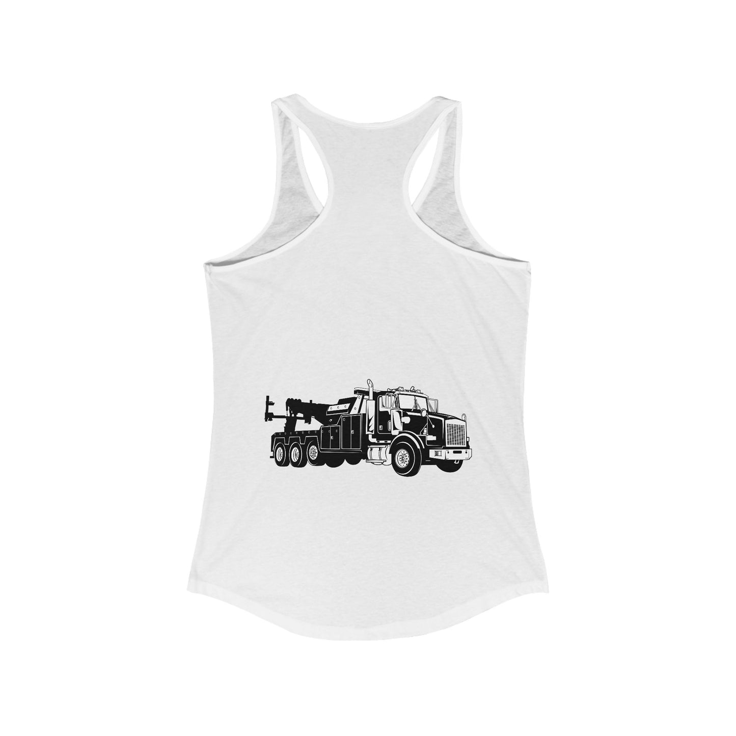 Heavy Tow Truck Women's Racerback Tank