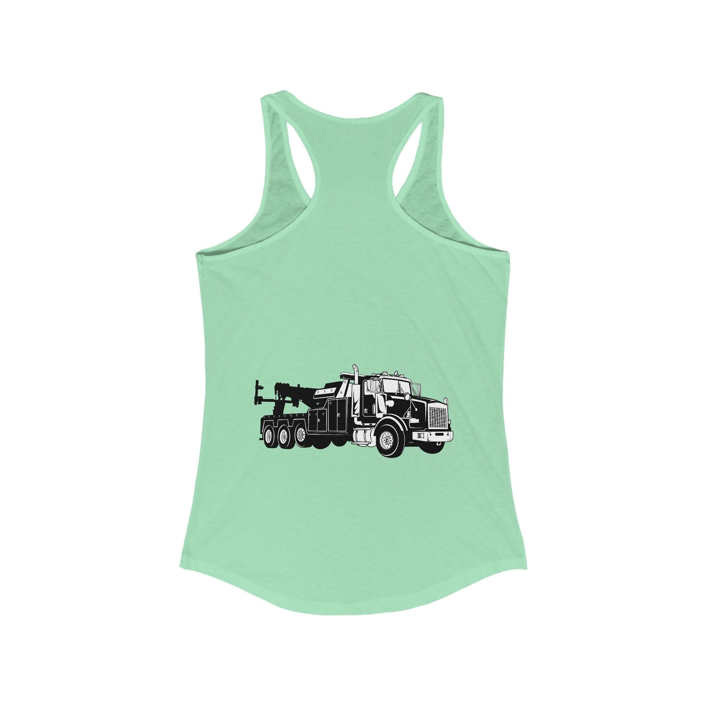 Heavy Tow Truck Women's Racerback Tank