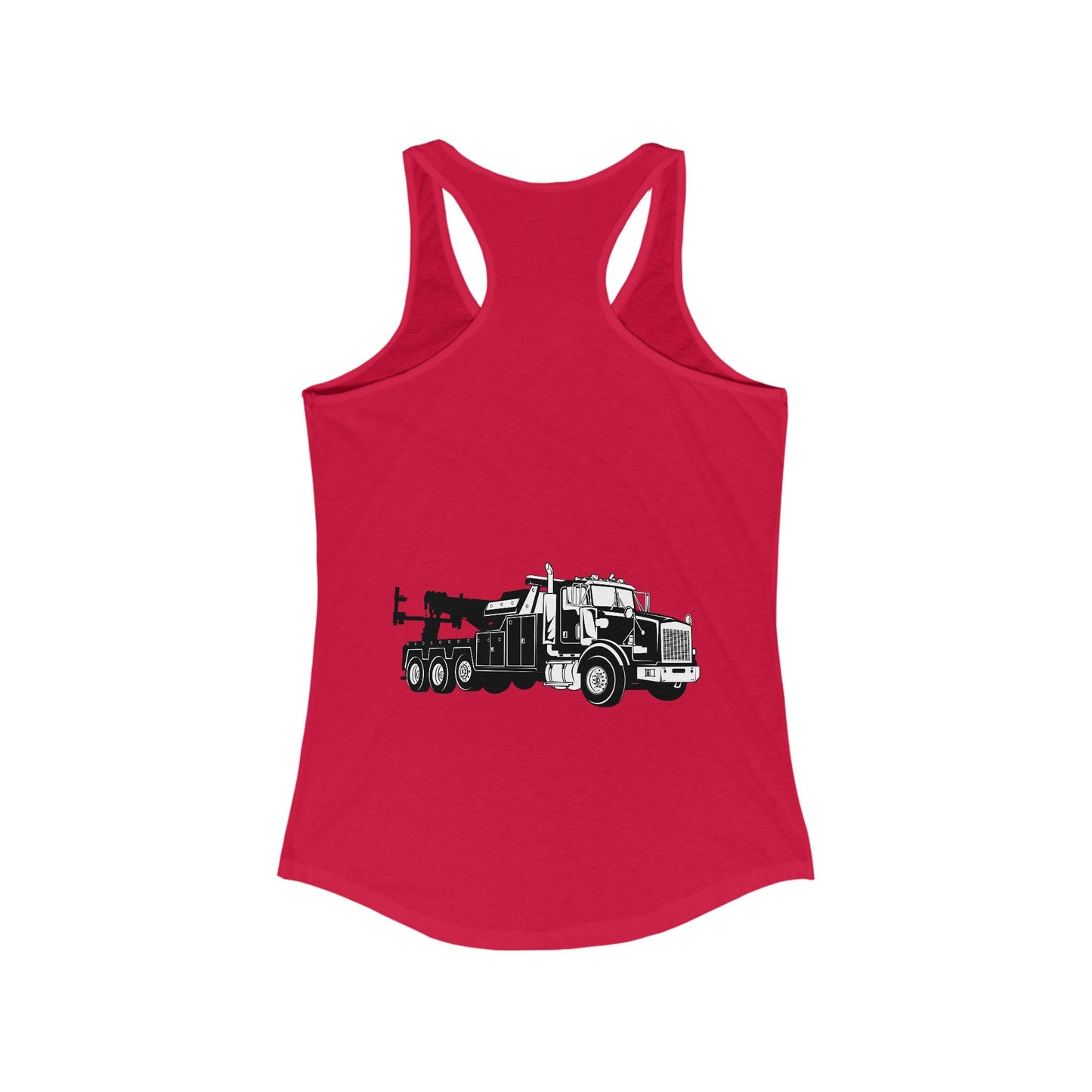 Heavy Tow Truck Women's Racerback Tank