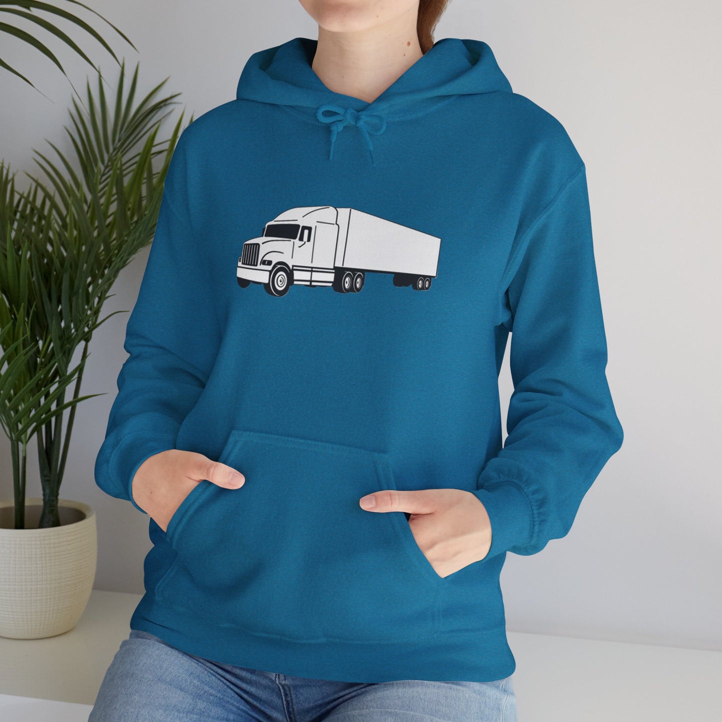 Semi Truck Unisex Hoodie